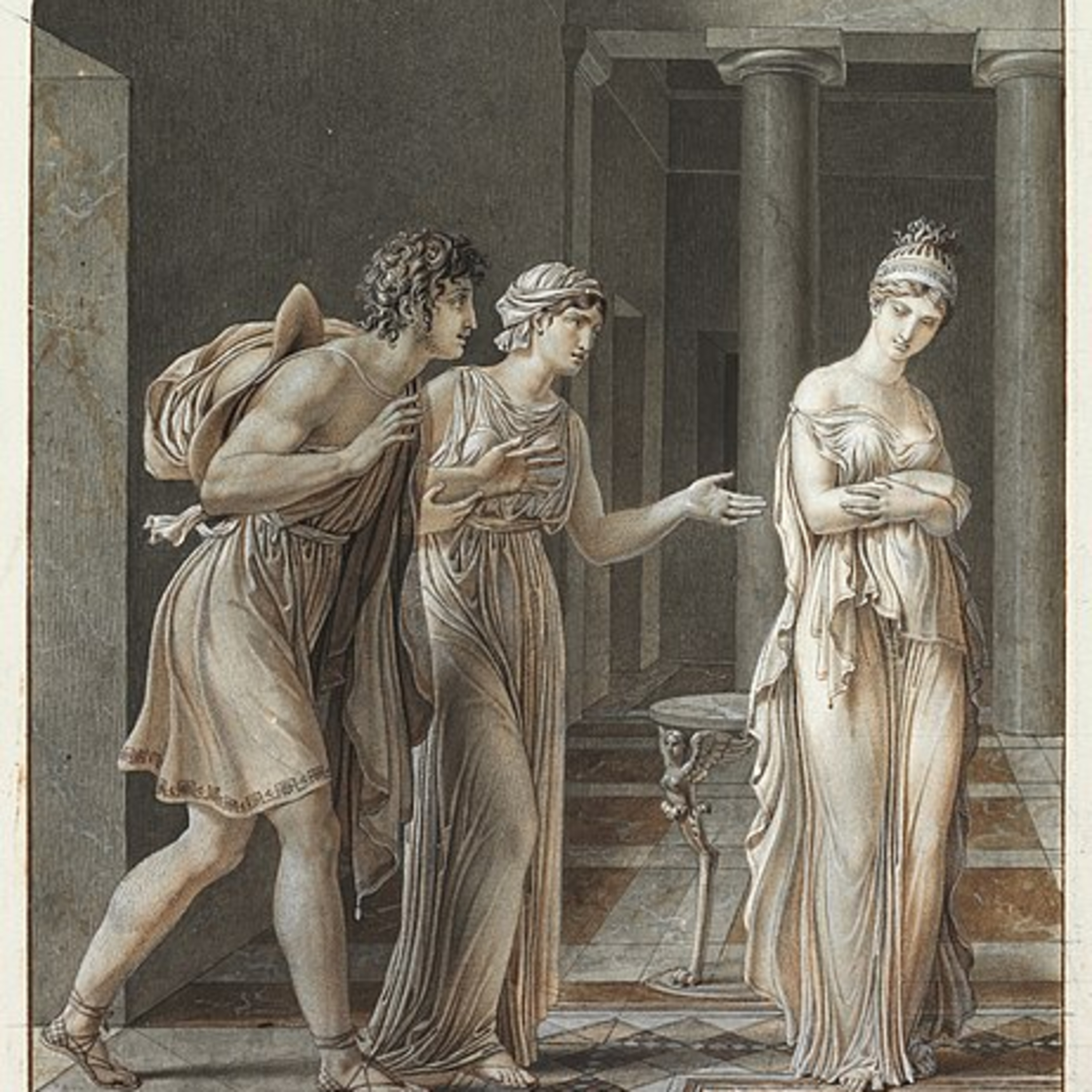 2.	Antiochus dans Bérénice de Jean Racine, Acte I, Scène 2