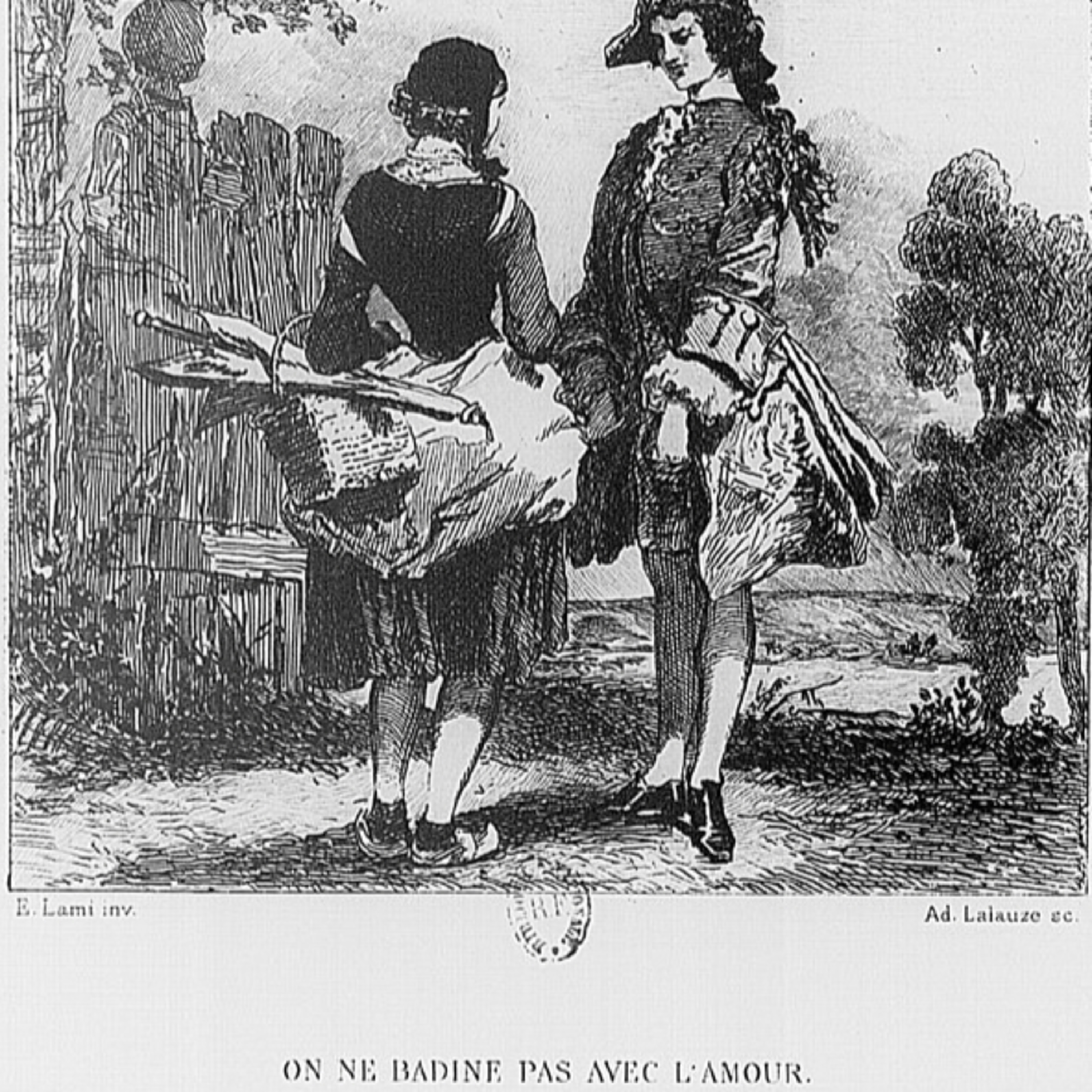 2.	Antiochus dans Bérénice de Jean Racine, Acte I, Scène 2