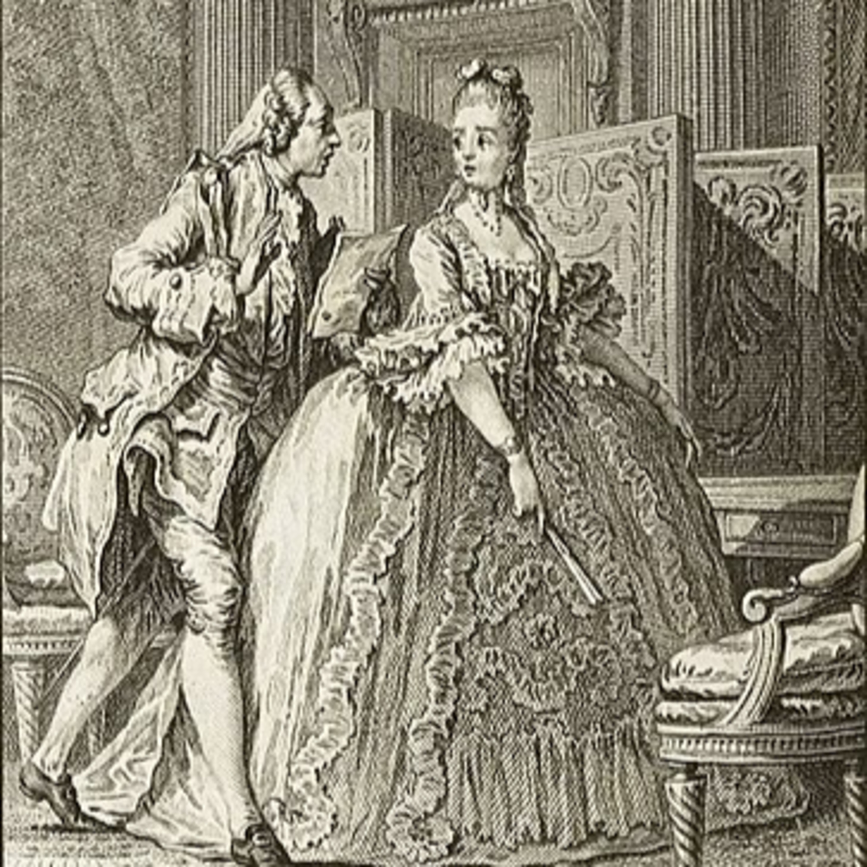 2.	Antiochus dans Bérénice de Jean Racine, Acte I, Scène 2