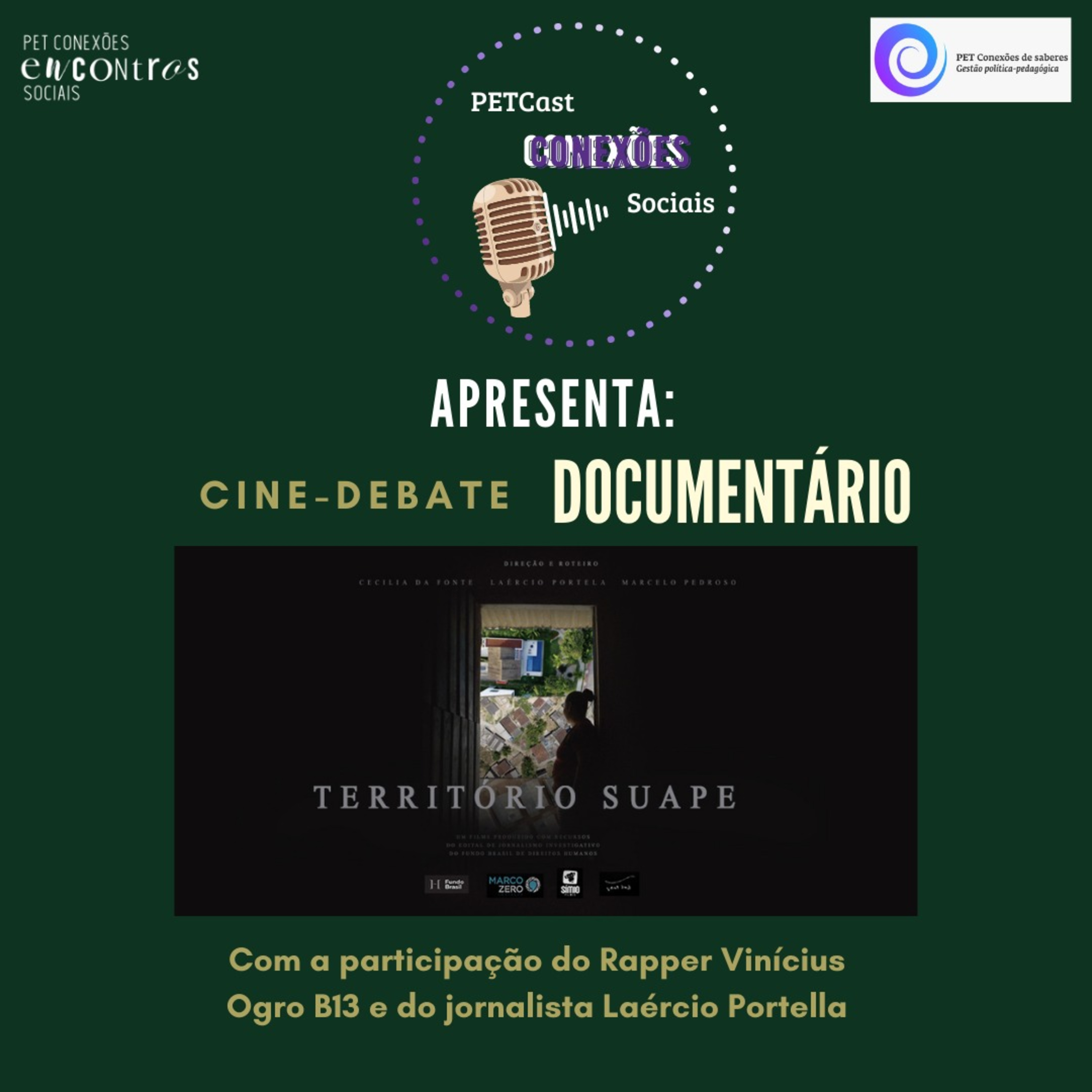 Petcast Conexões Sociais