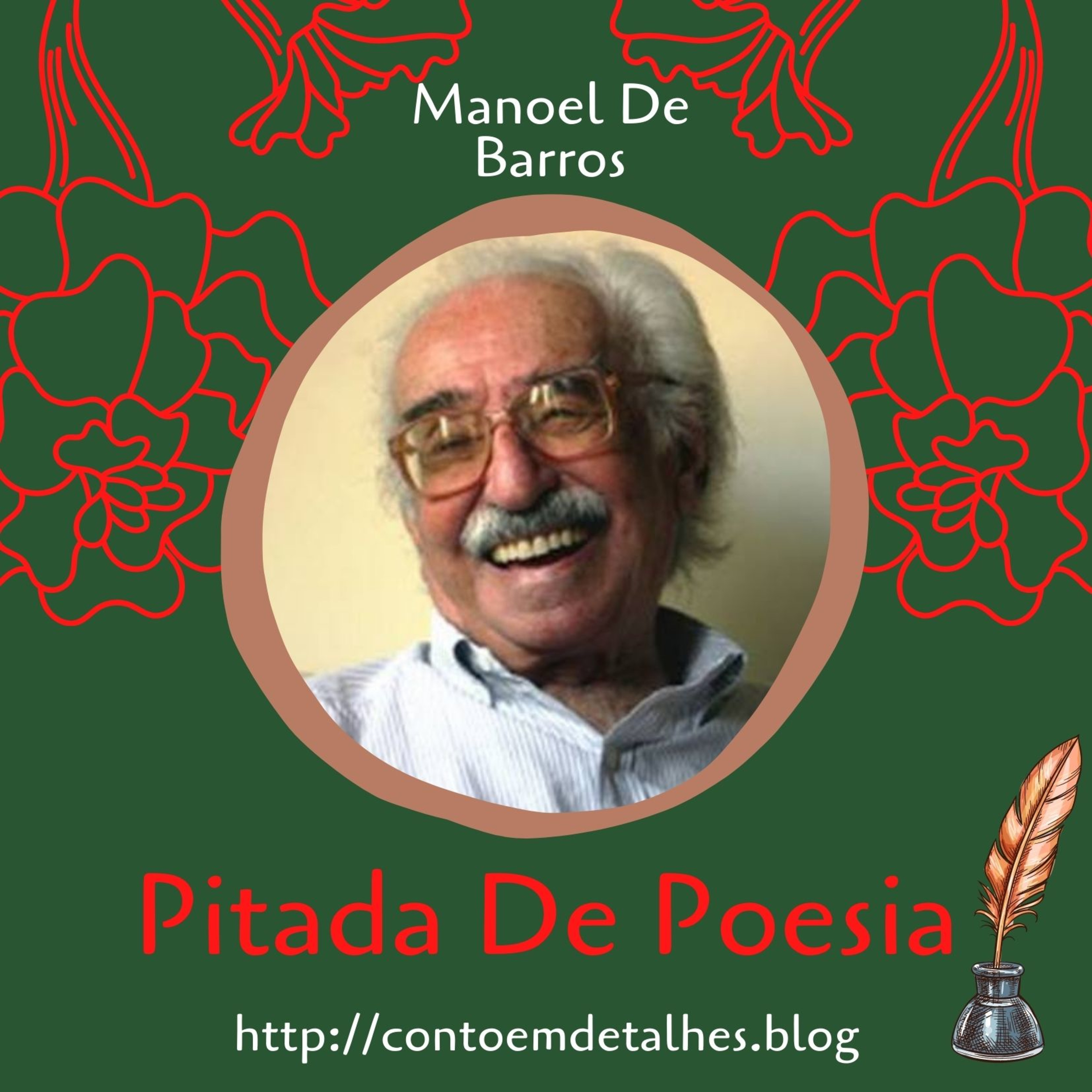 Pitada De Poesia | Podcast de poesias recitadas e conteúdos literários.