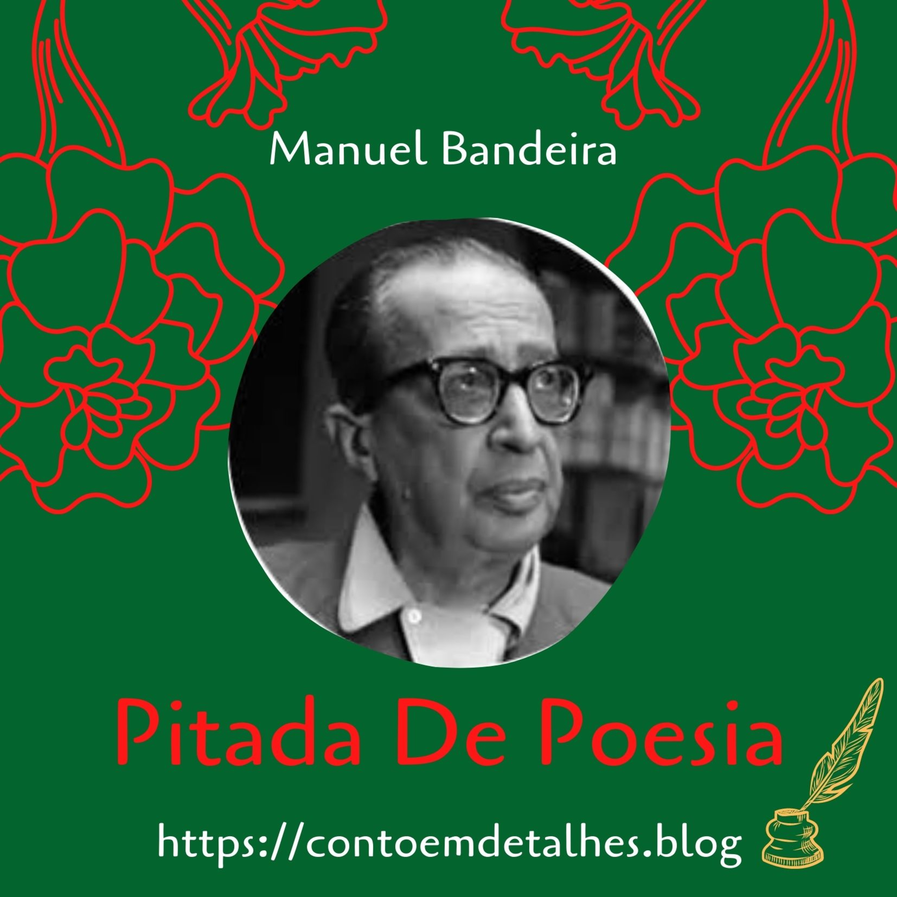 Pitada De Poesia | Podcast de poesias recitadas e conteúdos literários.