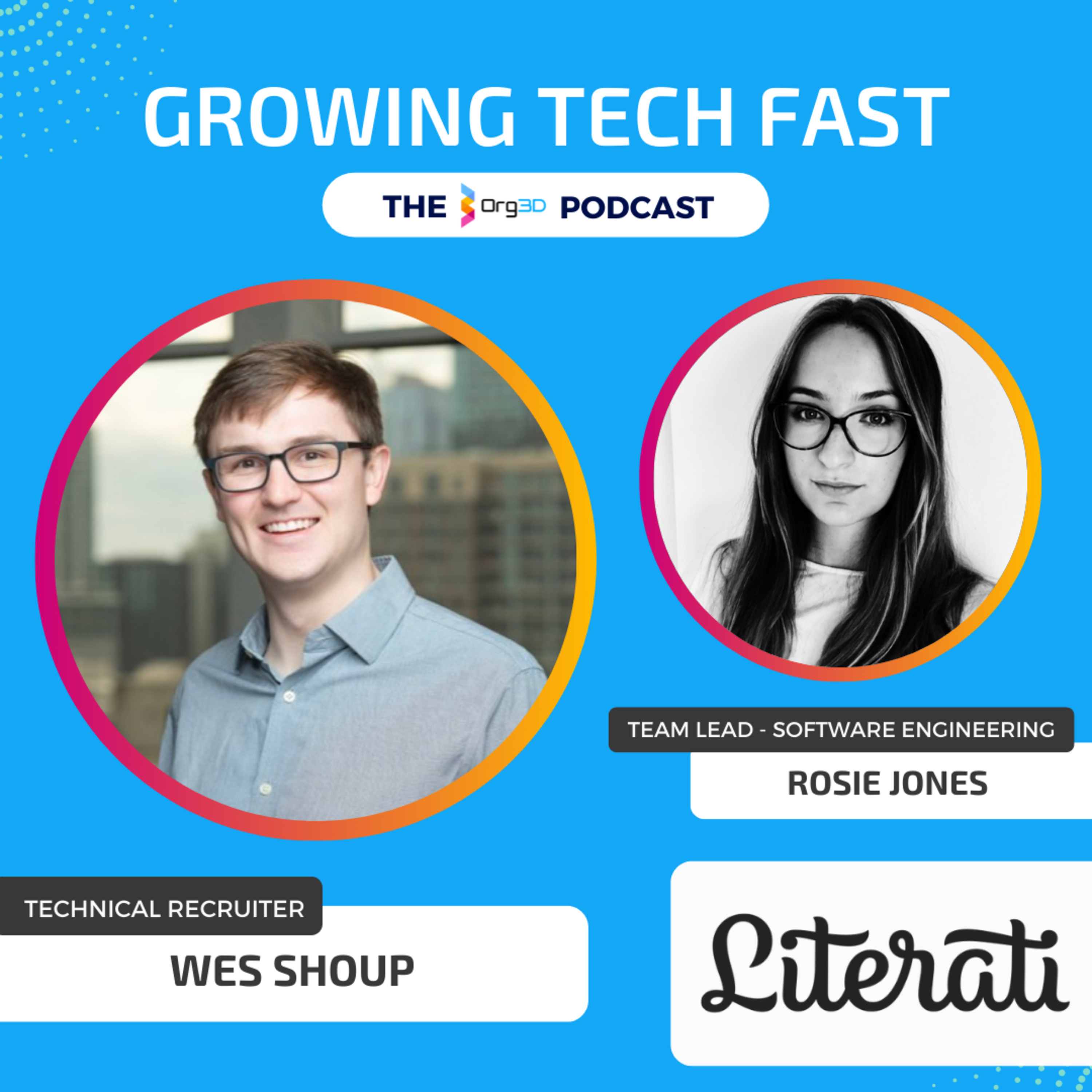 Growing Tech Fast - The Org3D Podcast