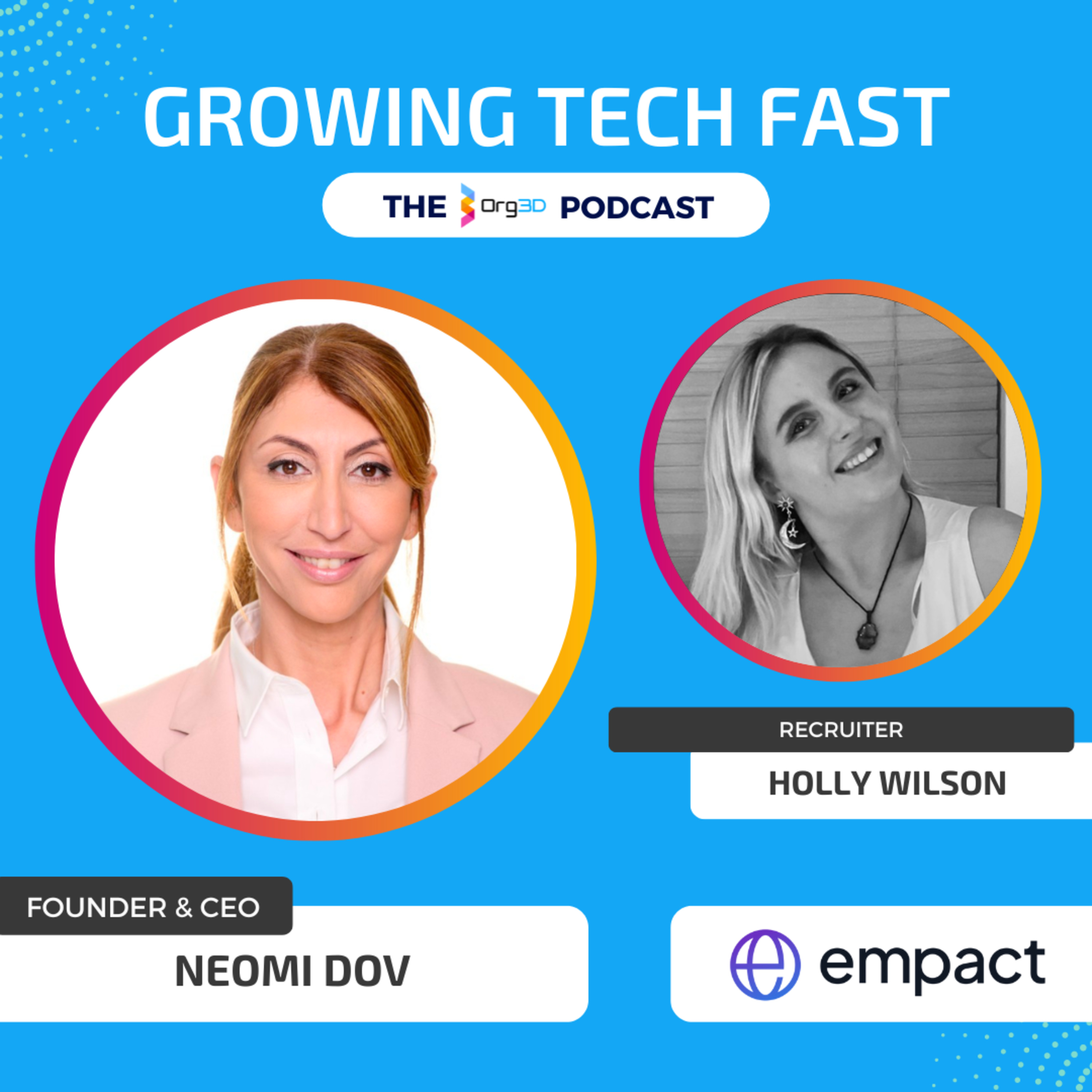 Growing Tech Fast - The Org3D Podcast
