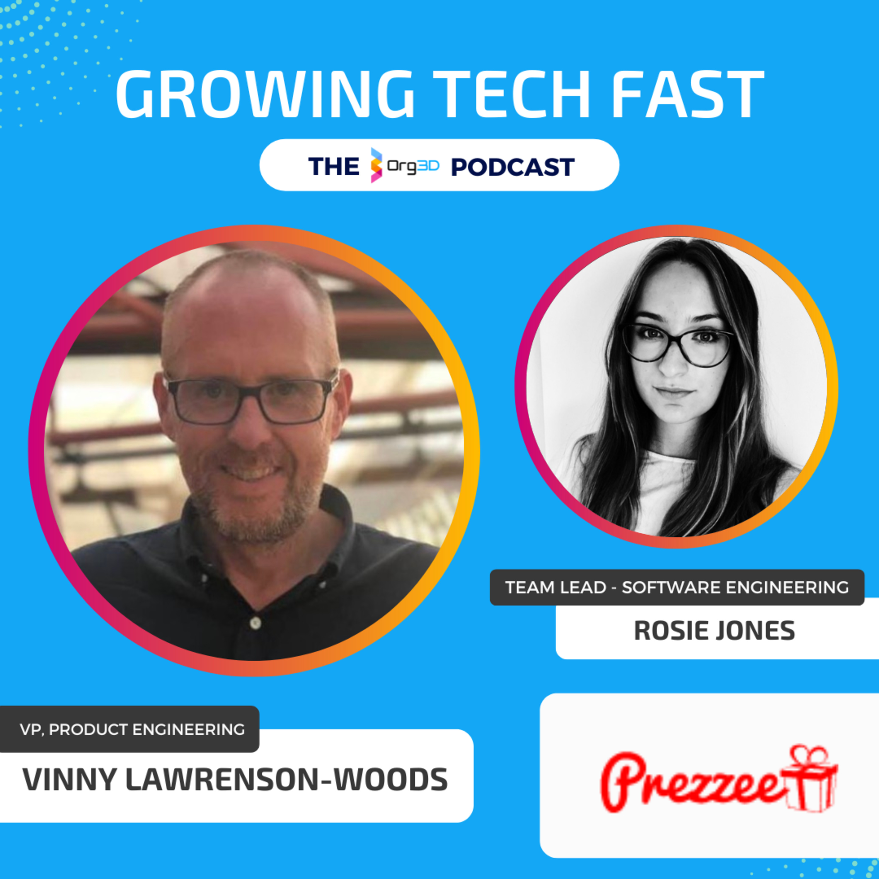 Growing Tech Fast - The Org3D Podcast