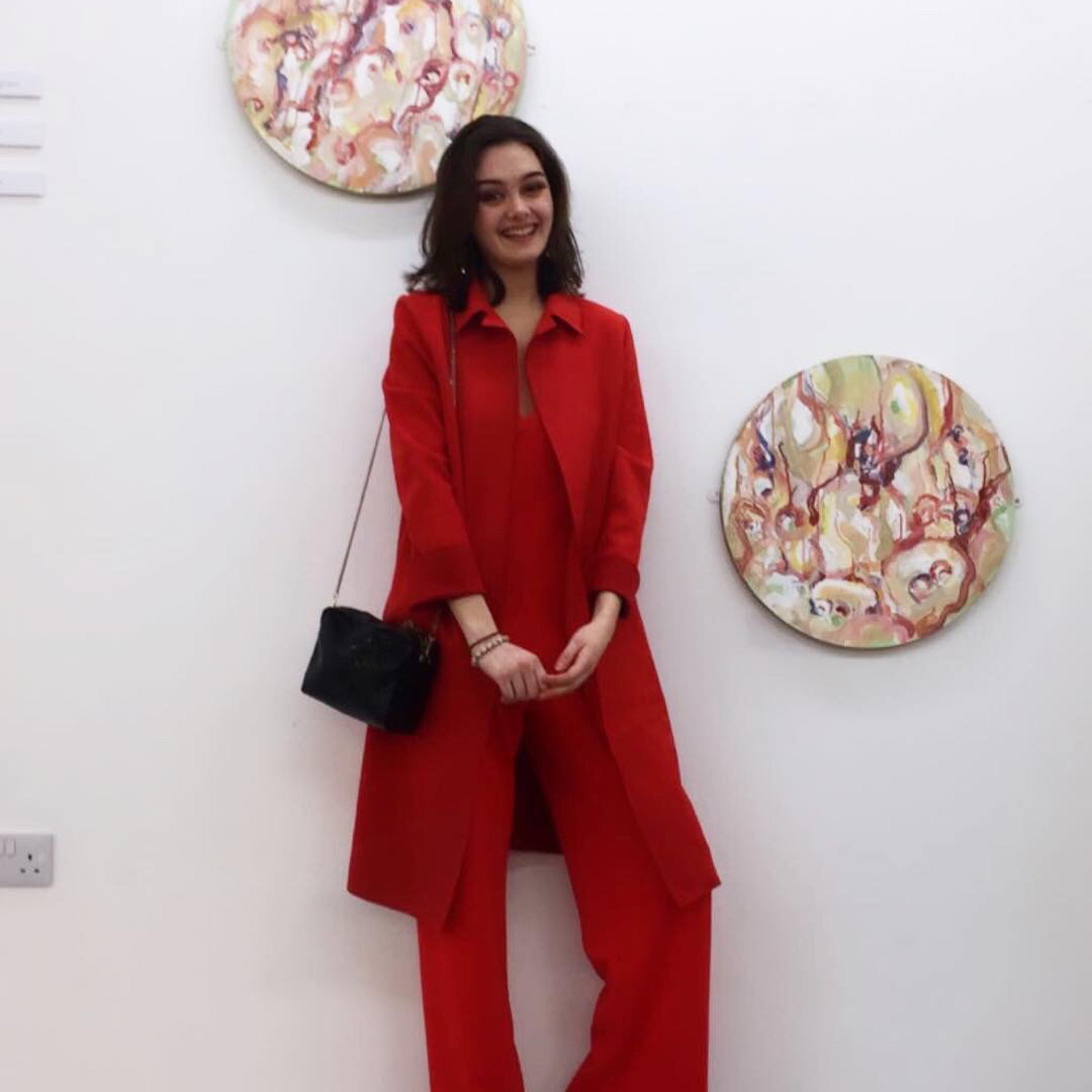  Welsh based painter art student Jess Parry talking about Red her passion Obsession  episode artwork