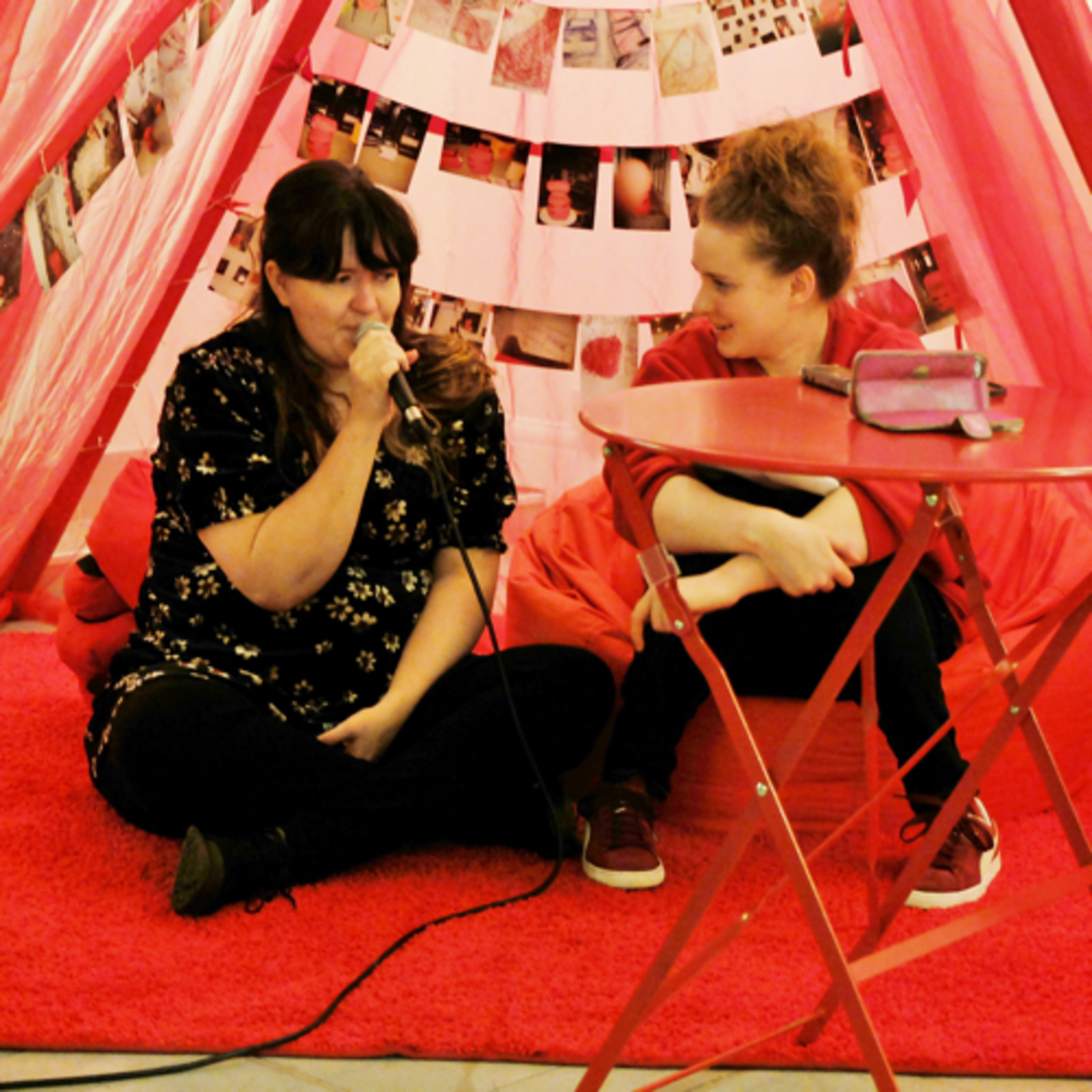 My First live recorded/ filmed Unfamiliars On Wonder’ art event with my guest Elinor Rowlands 2019!  episode artwork