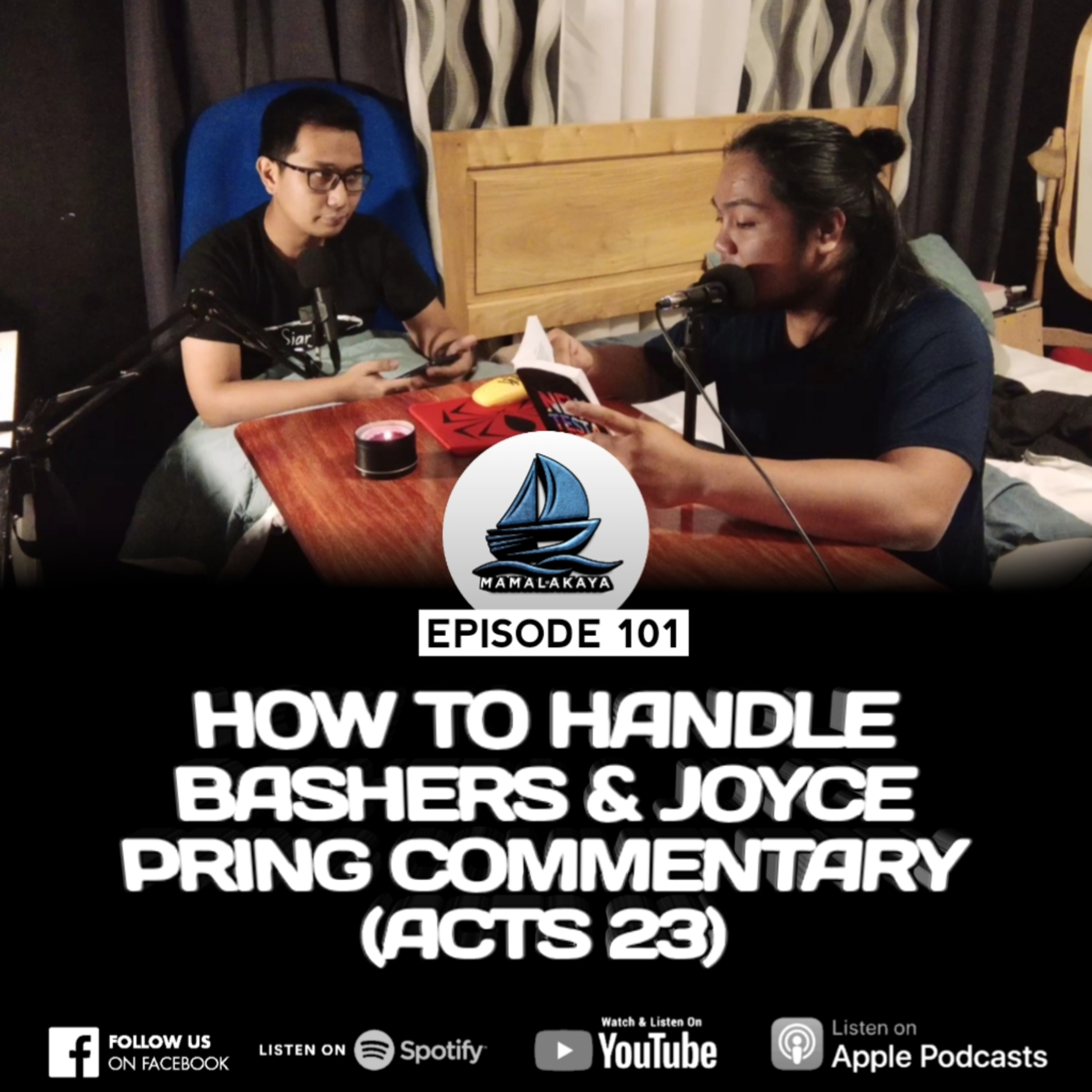 101. HOW TO HANDLE BASHERS & JOYCE PRING COMMENTARY (ACTS 23) episode artwork