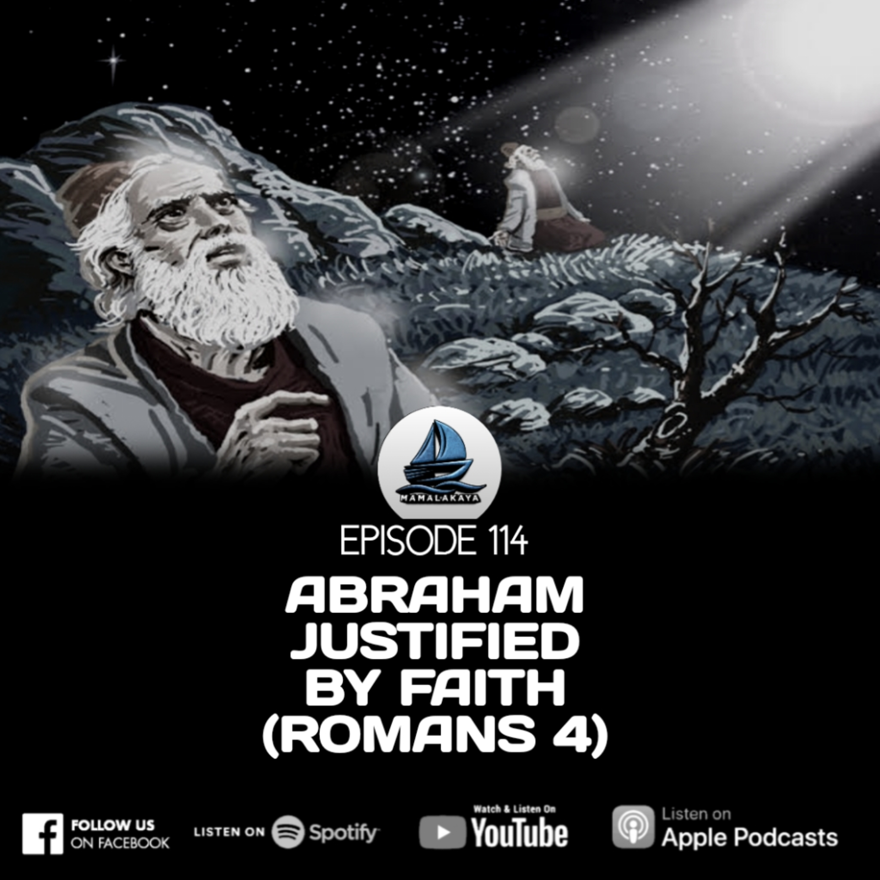 114. ABRAHAM JUSTIFIED BY FAITH (ROMANS 4) episode artwork