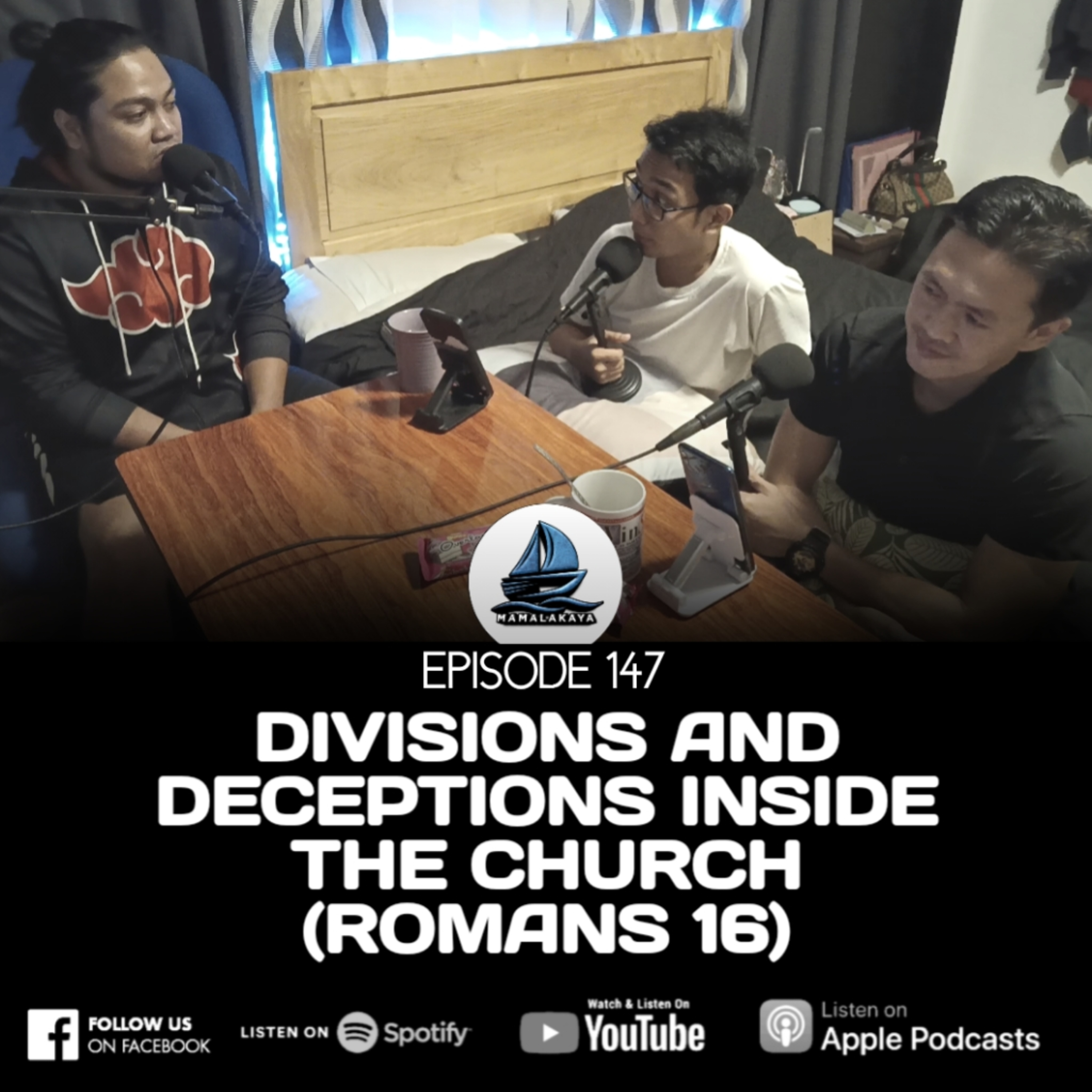 147. DIVISIONS AND DECEPTIONS INSIDE THE CHURCH (ROMANS 16) episode artwork