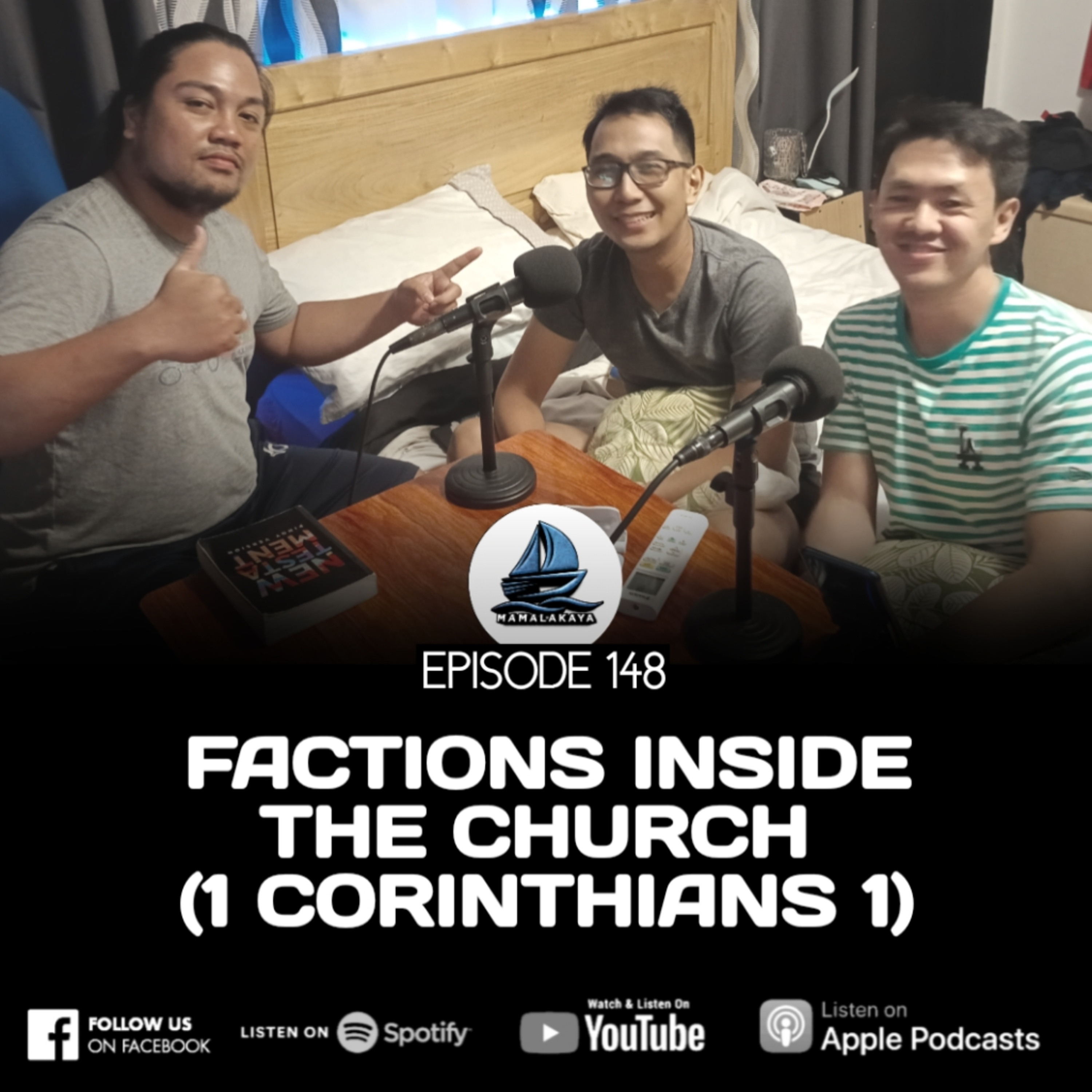149. FACTIONS INSIDE THE CHURCH 
(1 CORINTHIANS 1) episode artwork