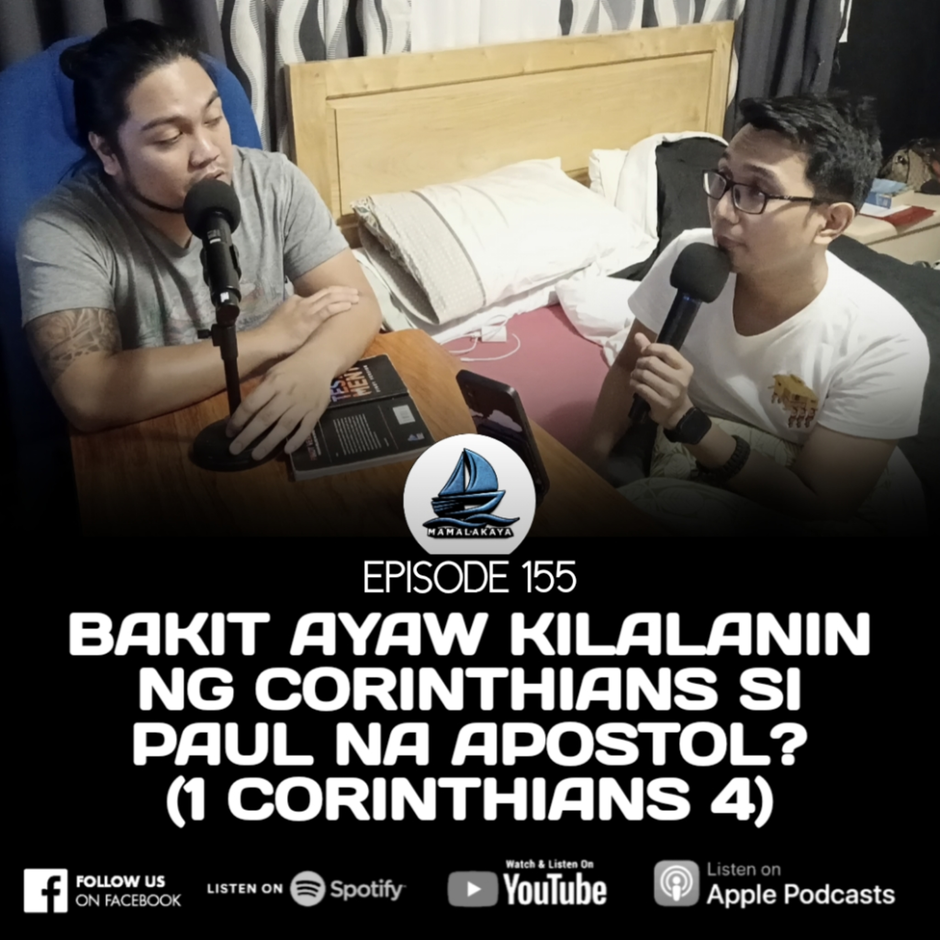 155. BAKIT AYAW KILALANIN NG CORINTHIANS SI PAUL NA APOSTOL?
(1 CORINTHIANS 4) episode artwork
