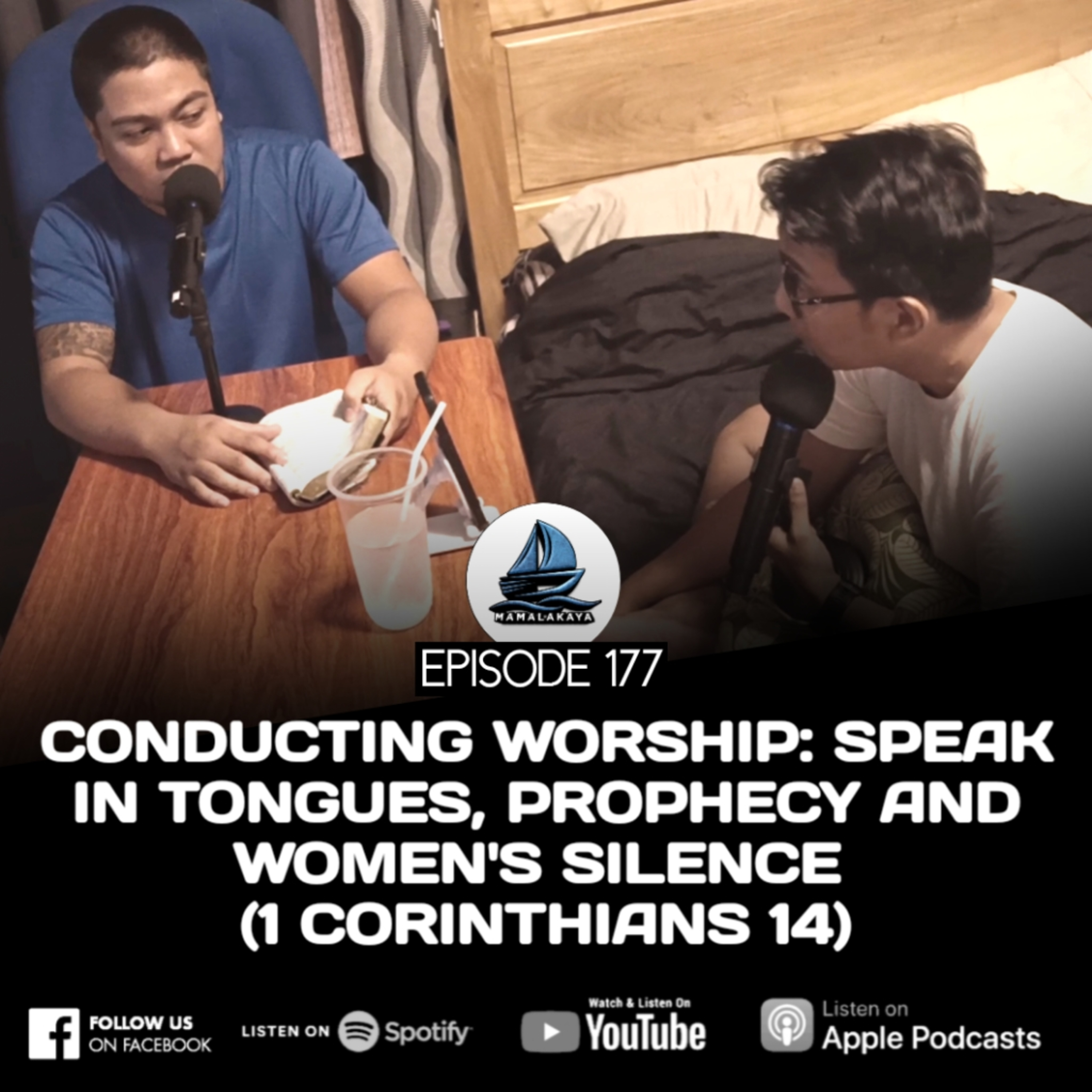 177. CONDUCTING WORSHIP: SPEAK IN TONGUES, PROPHECY AND WOMEN'S SILENCE 
(1 CORINTHIANS 14) episode artwork