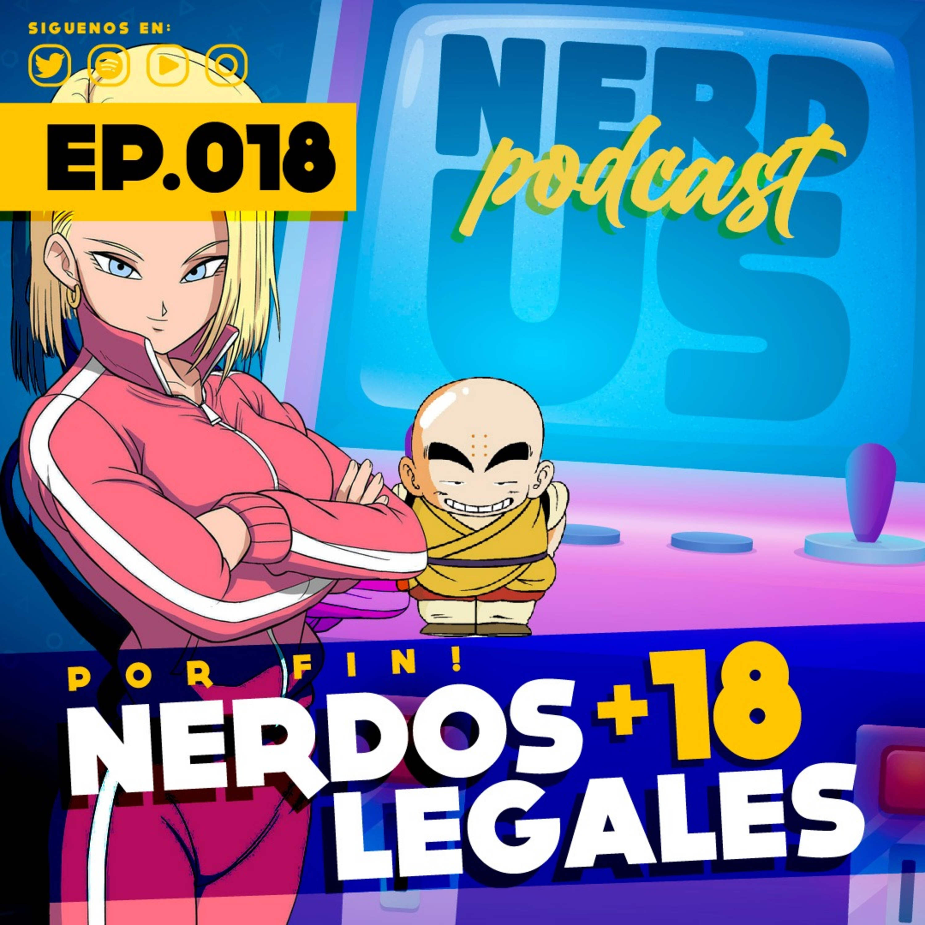 18 - Nerdos Legales +18 episode artwork