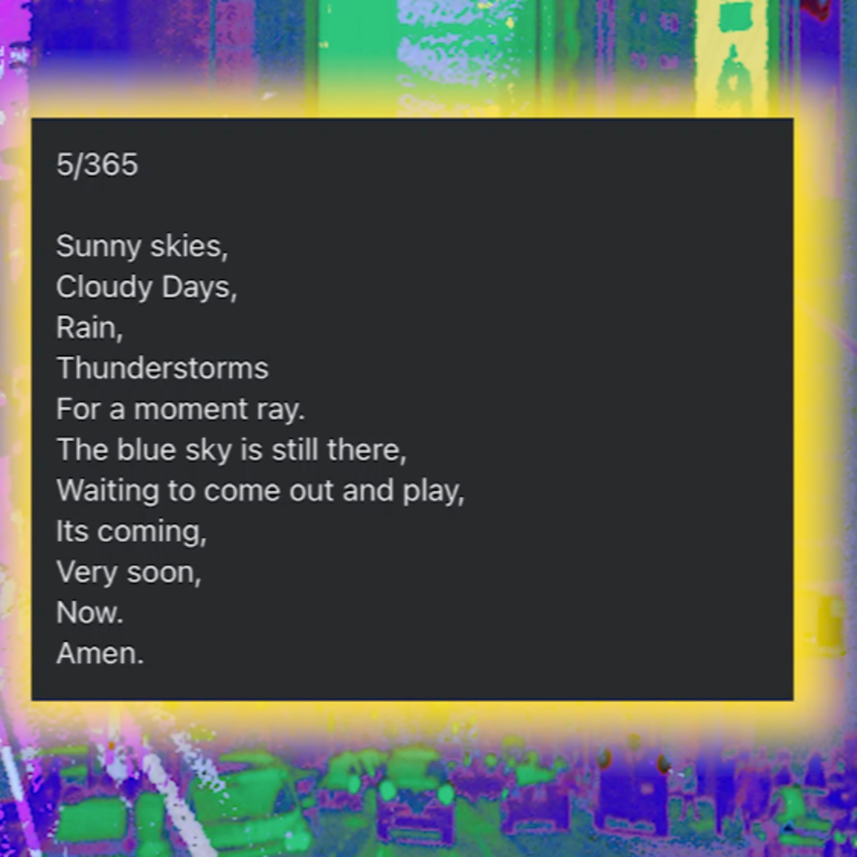 Daily Poetry - 5 episode artwork
