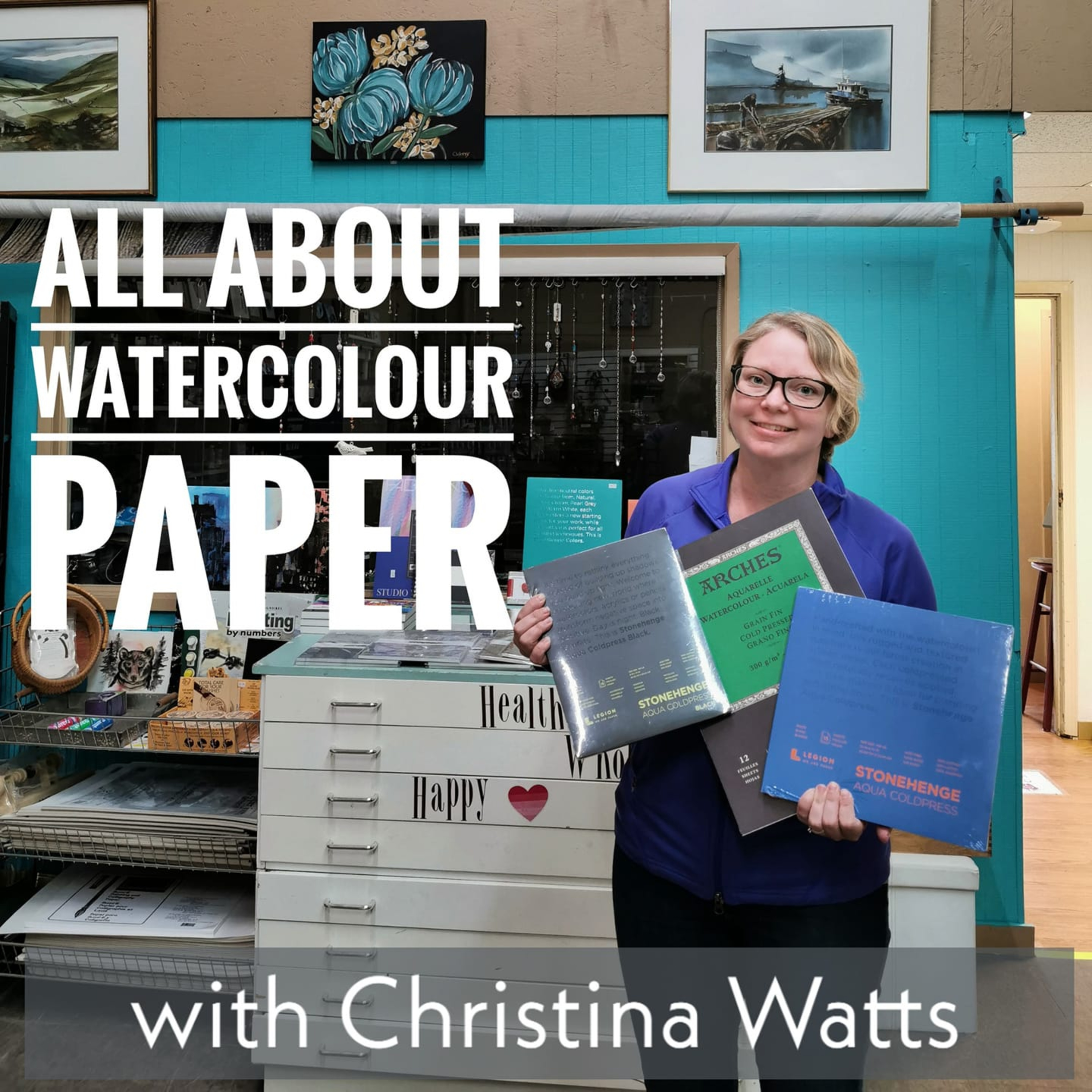All about Watercolour Paper episode artwork