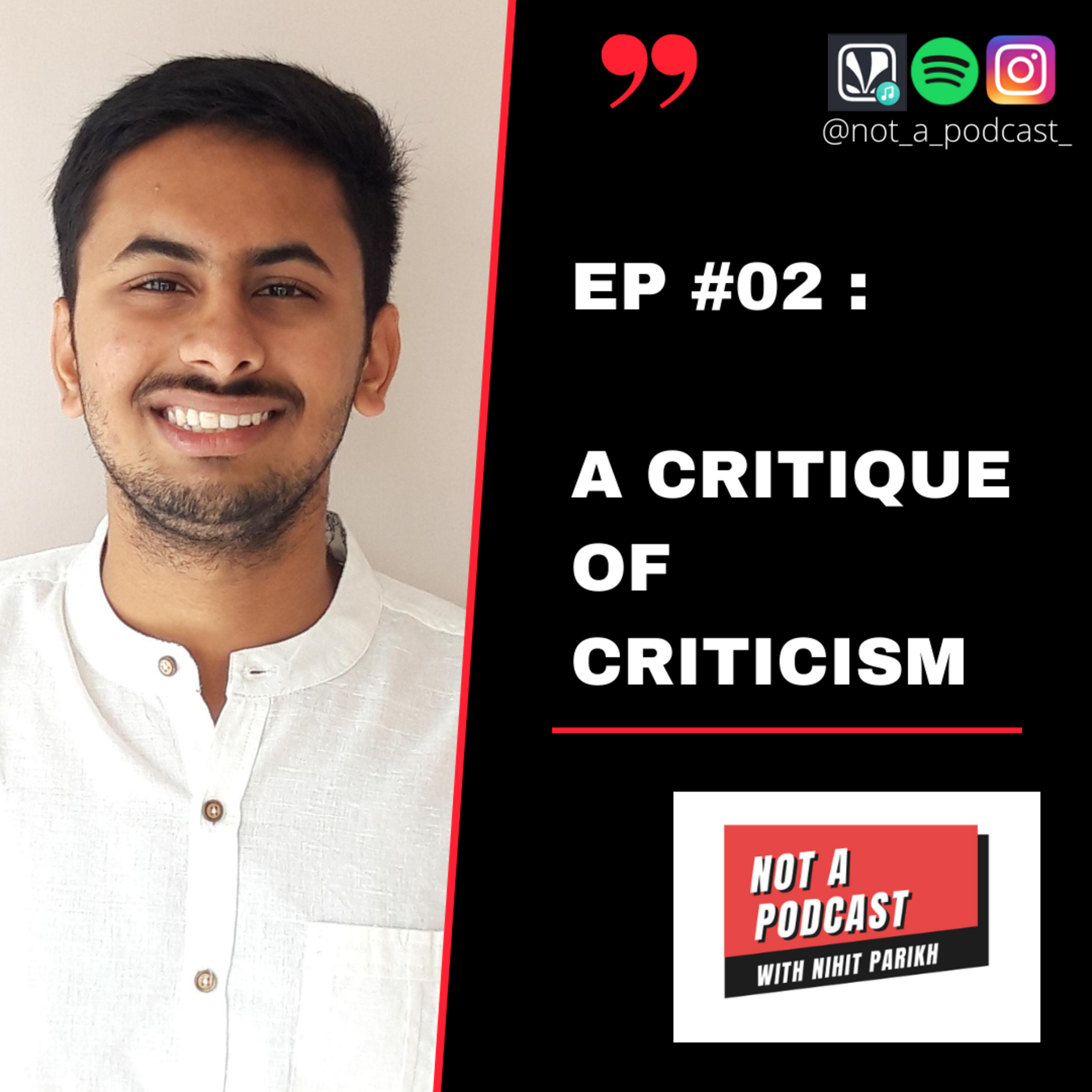 Not A Podcast with Nihit Parikh