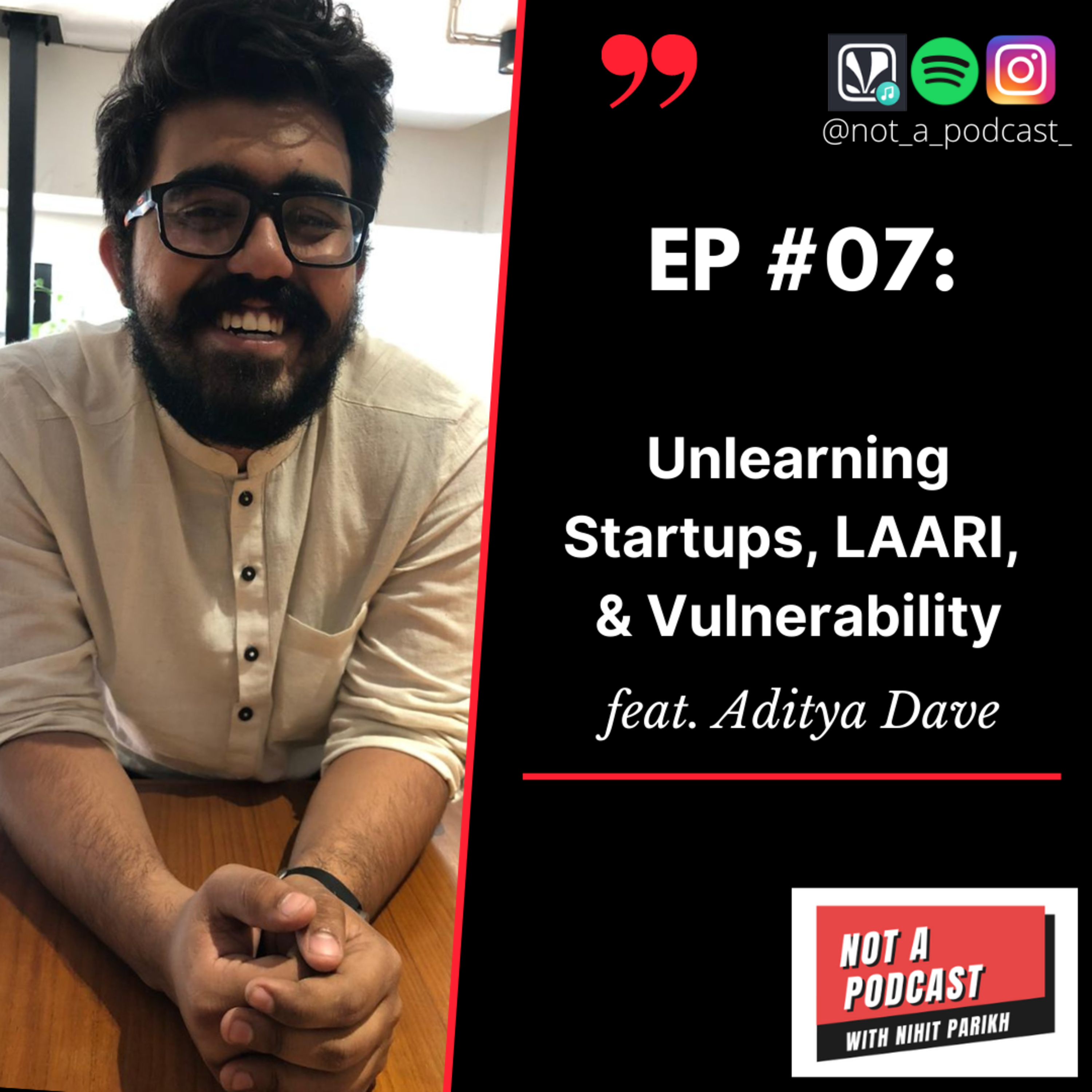 Not A Podcast with Nihit Parikh