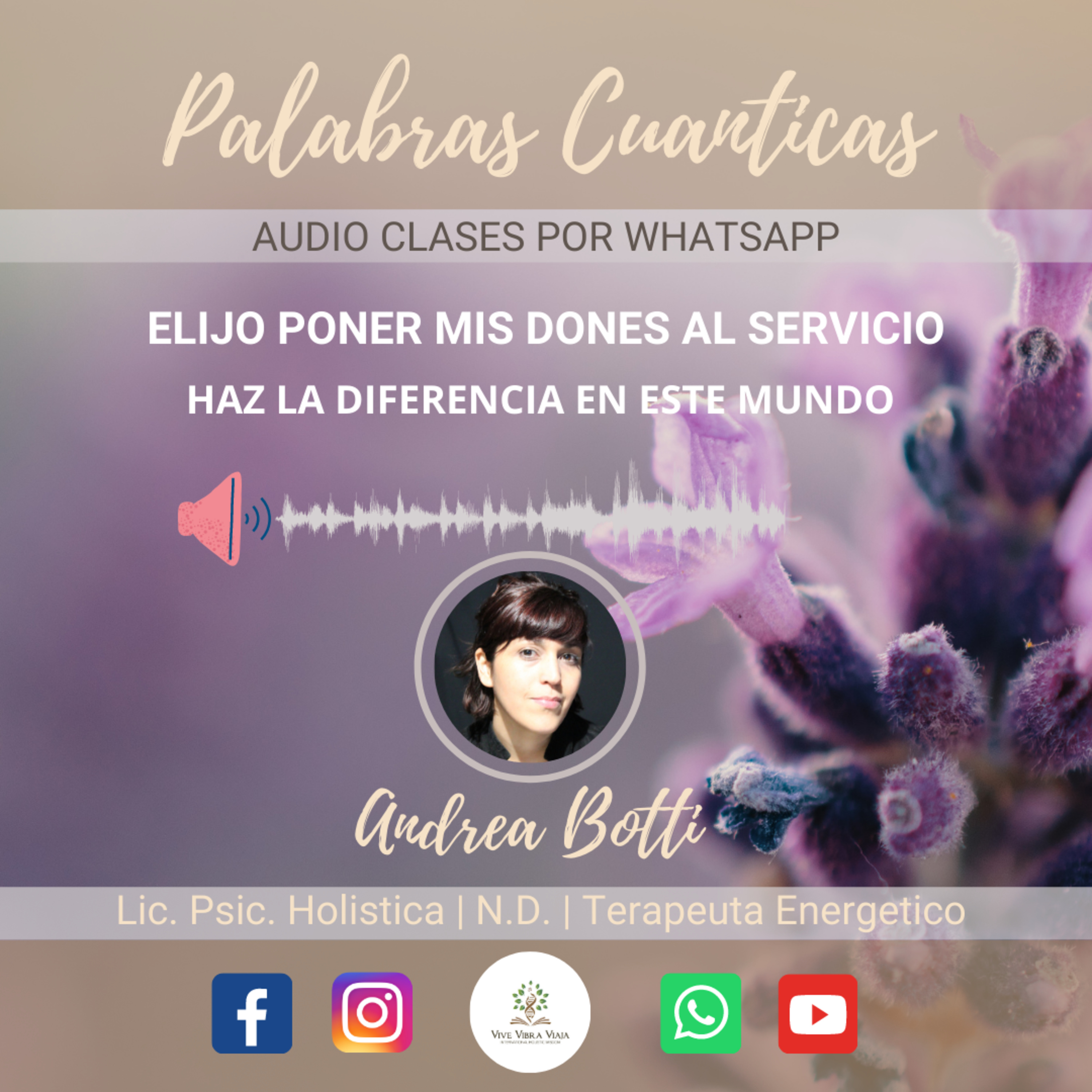 PALABRAS CUANTICAS | ELIJO PONER MIS DONES AL SERVICIO episode artwork