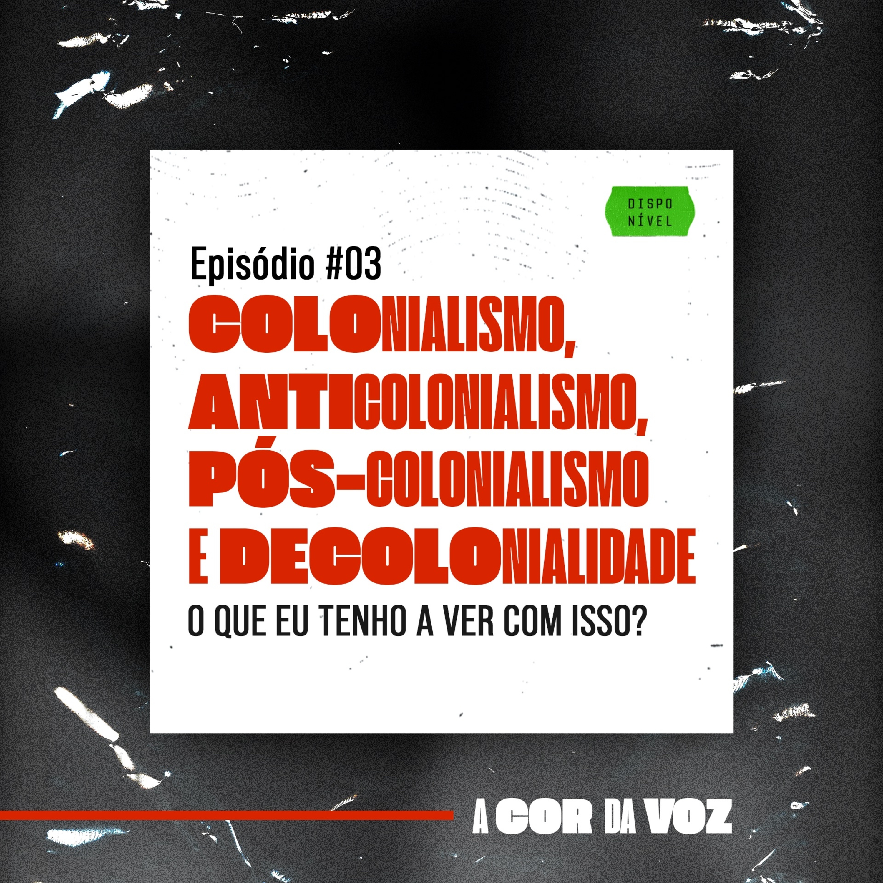 Colonialismo, anticolonialismo, pós-colonialismo e decolonialidade: o que eu tenho a ver com isso? episode artwork