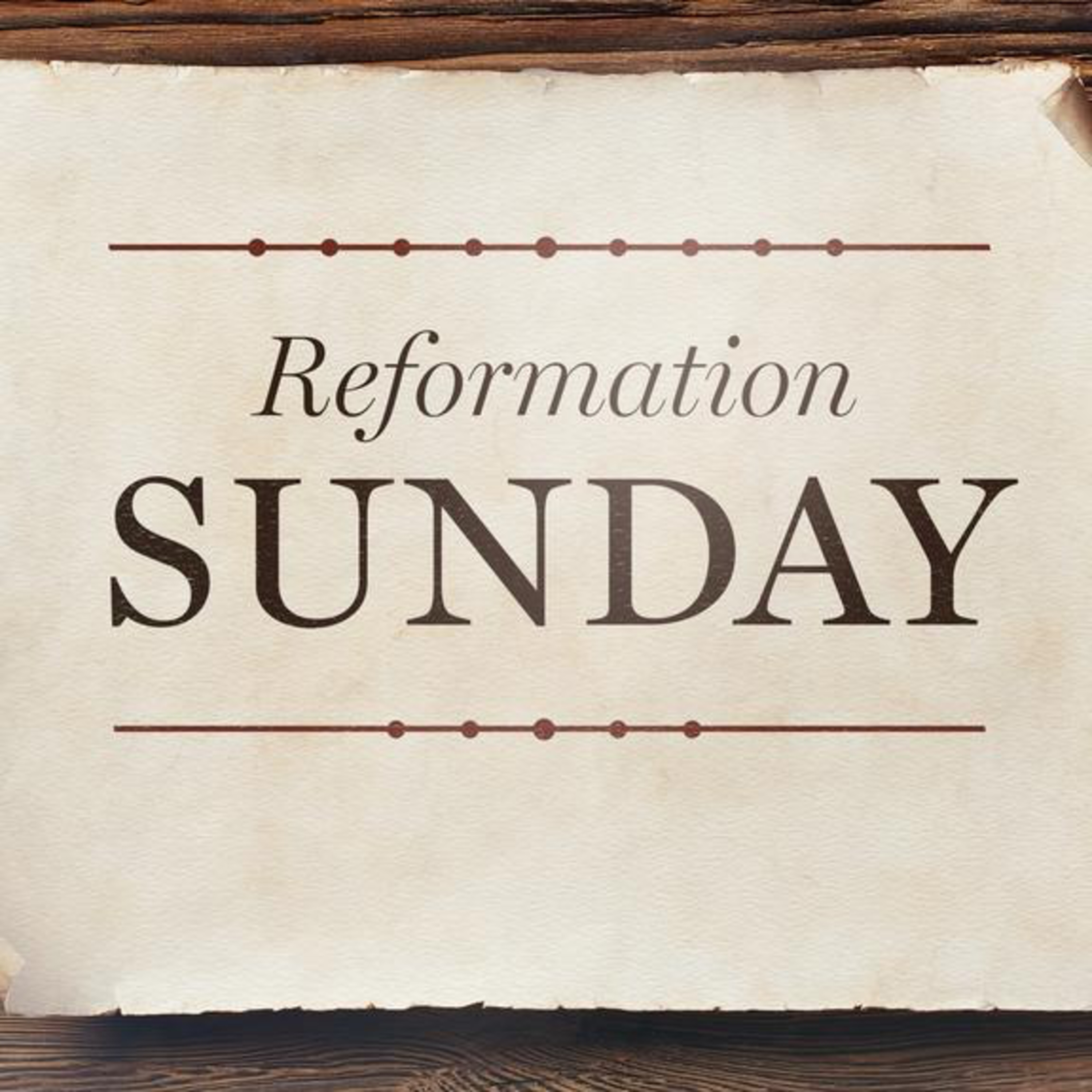 "Reformation Sunday 2021" (Martin Luther) episode artwork