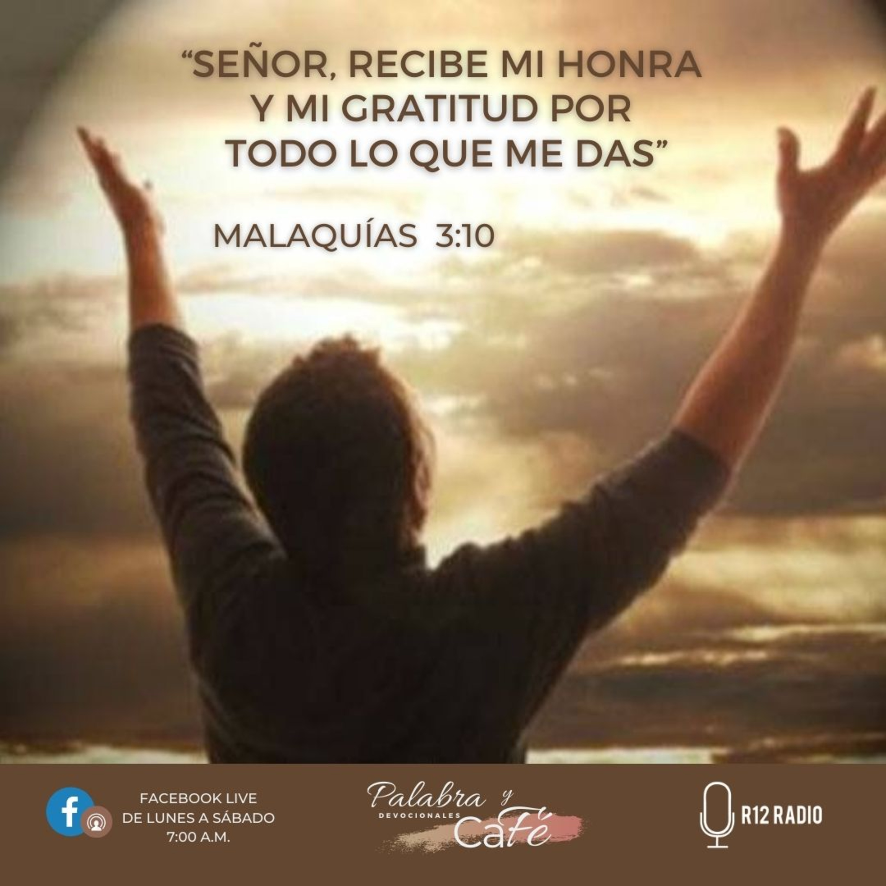 Señor, recibe mi honra y mi gratitud por todo lo que me das - Malaquías 3:10 episode artwork