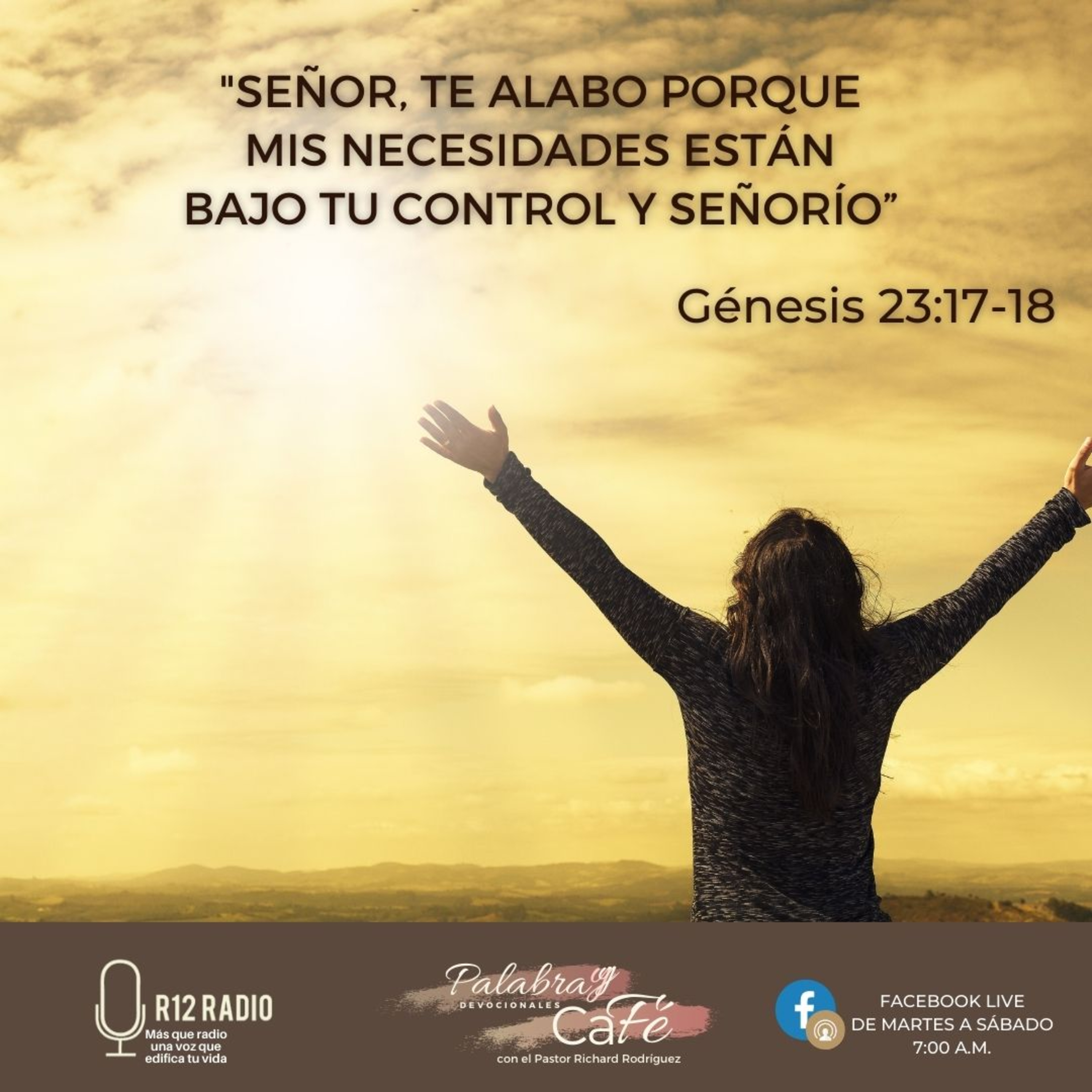 Señor, te alabo porque mis necesidades están bajo Tu control y señorío. episode artwork