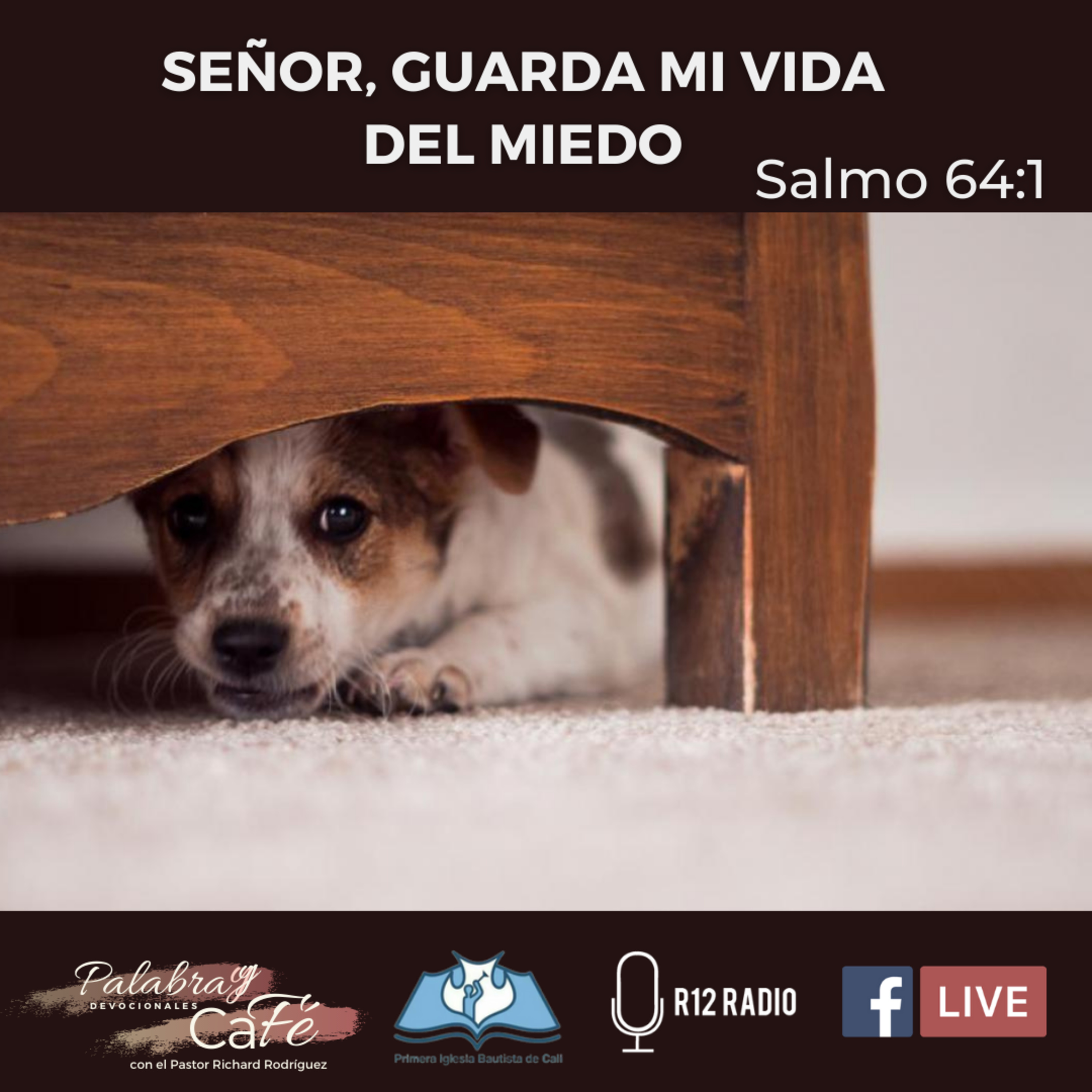 SEÑOR, GUARDA MI VIDA DEL MIEDO. SALMO 64:1 episode artwork