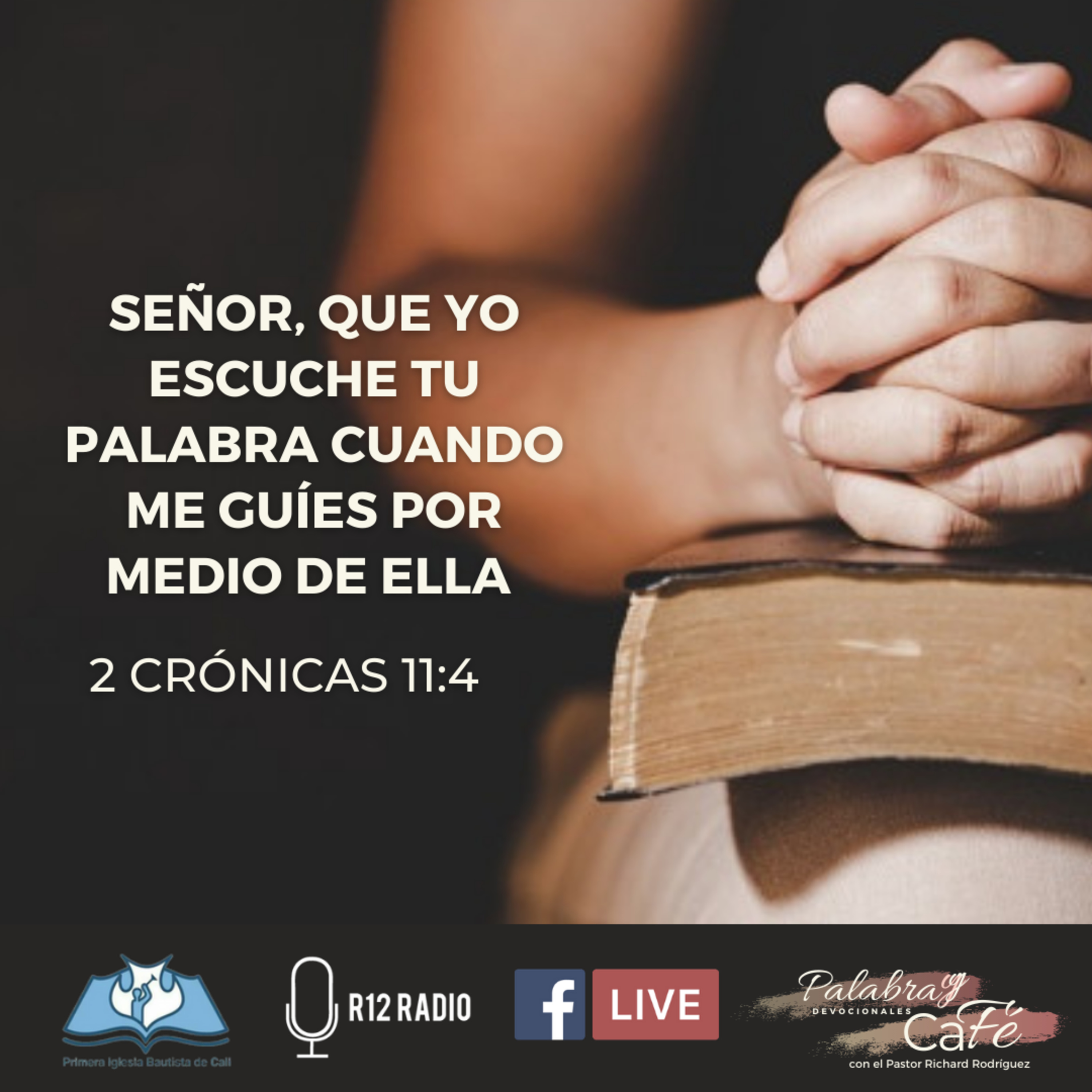 SEÑOR, QUE YO ESCUCHE TU PALABRA CUANDO ME GUÍES POR MEDIO DE ELLA. 2 CRÓNICAS 11:4 episode artwork