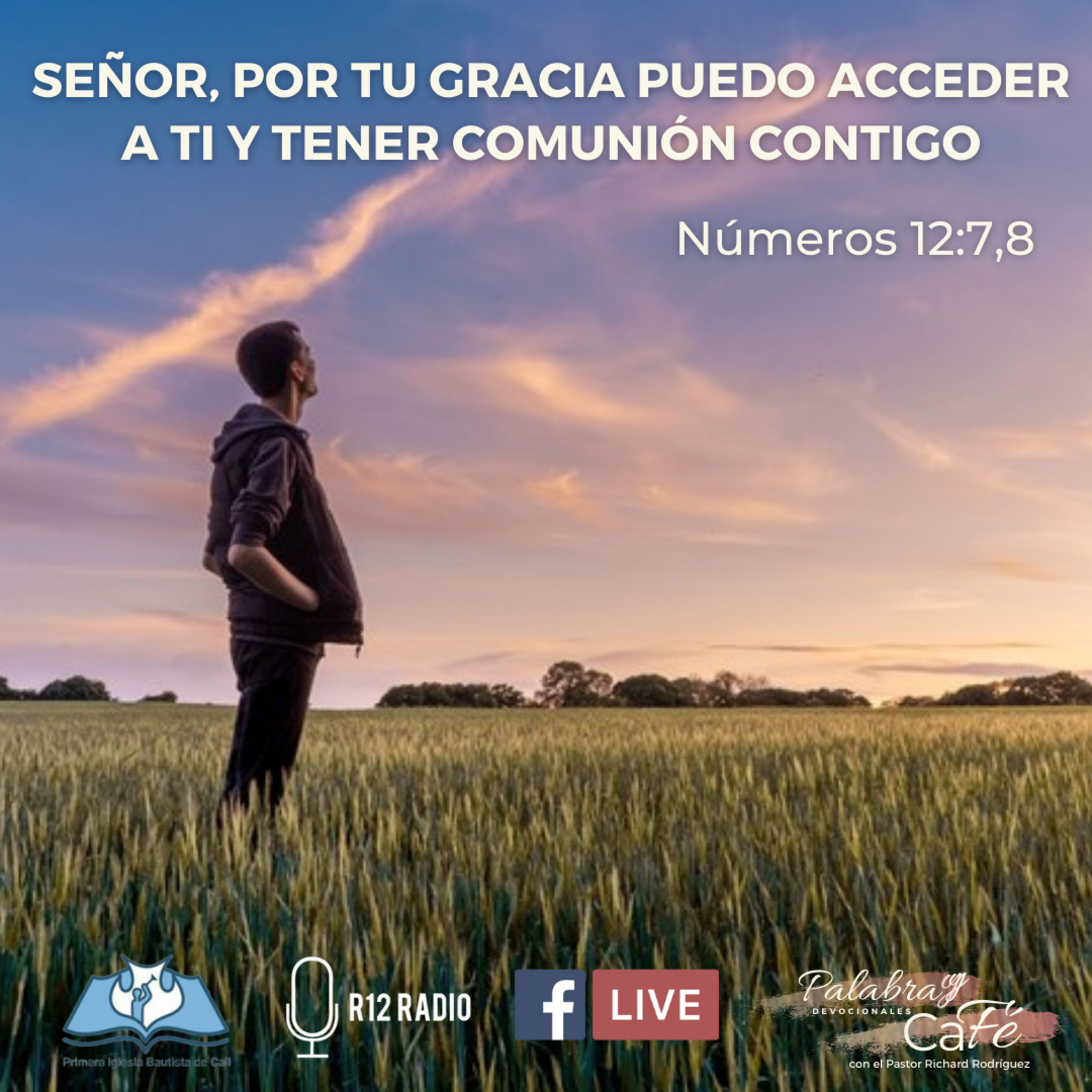 Señor, por Tu gracia puedo acceder a Ti y tener comunión contigo. Números 12:7,8. episode artwork