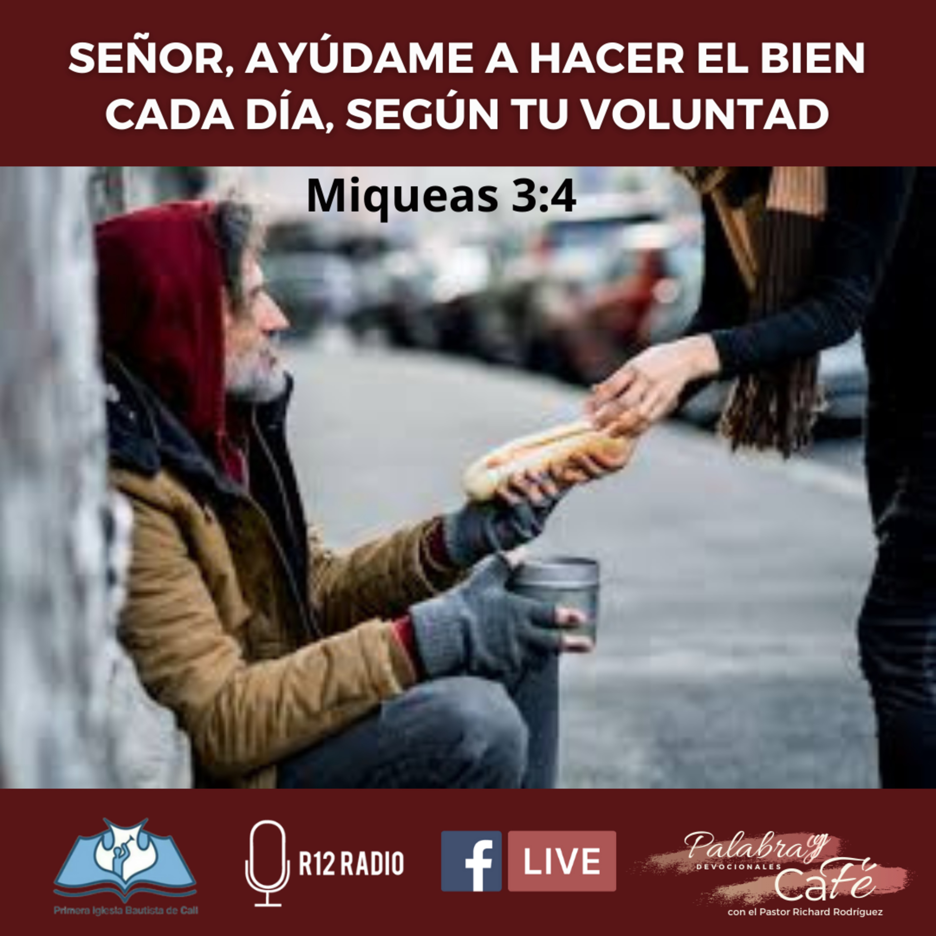 Señor, ayúdame a hacer el bien cada día, según Tu voluntad - Miqueas 3:4 episode artwork