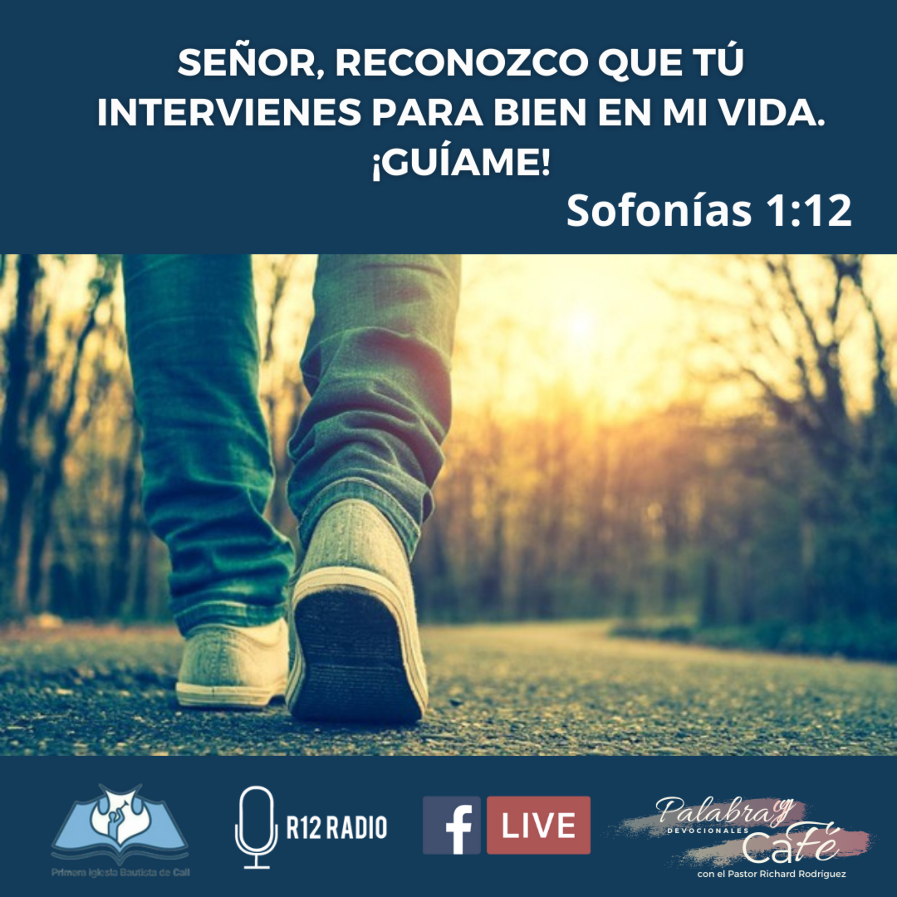 SEÑOR, RECONOZCO QUE TÚ INTERVIENES PARA BIEN EN MI VIDA. ¡GUÍAME! Sofonías 1:12 episode artwork