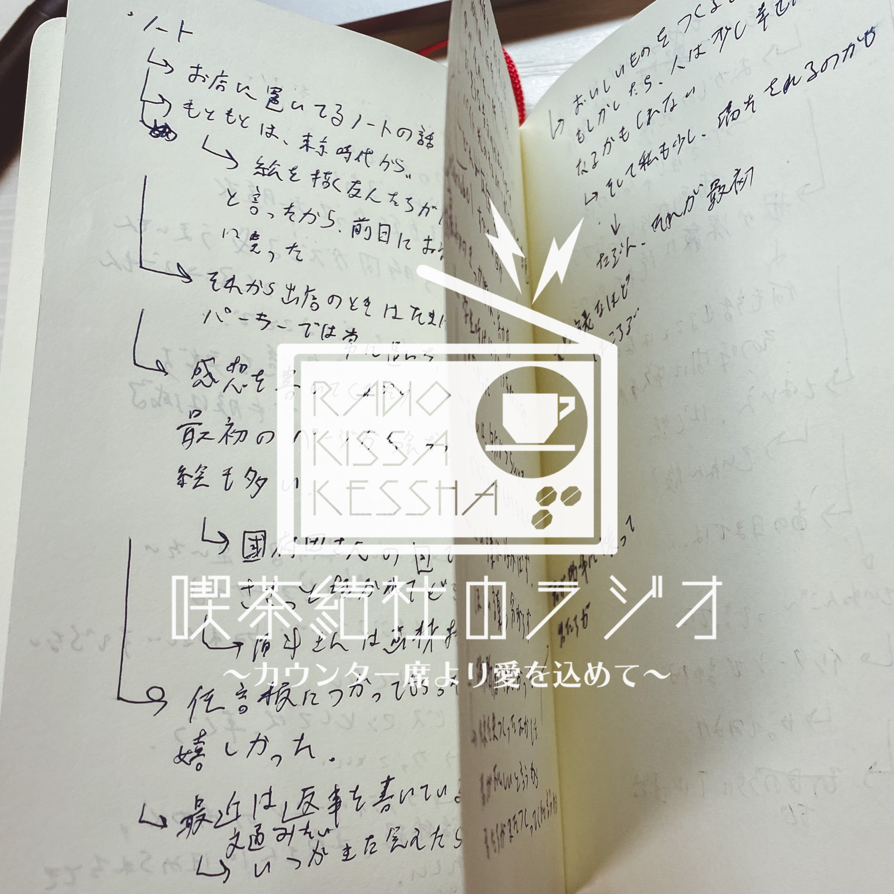 喫茶結社のラジオ#74 「アイディアとノート論」 episode artwork