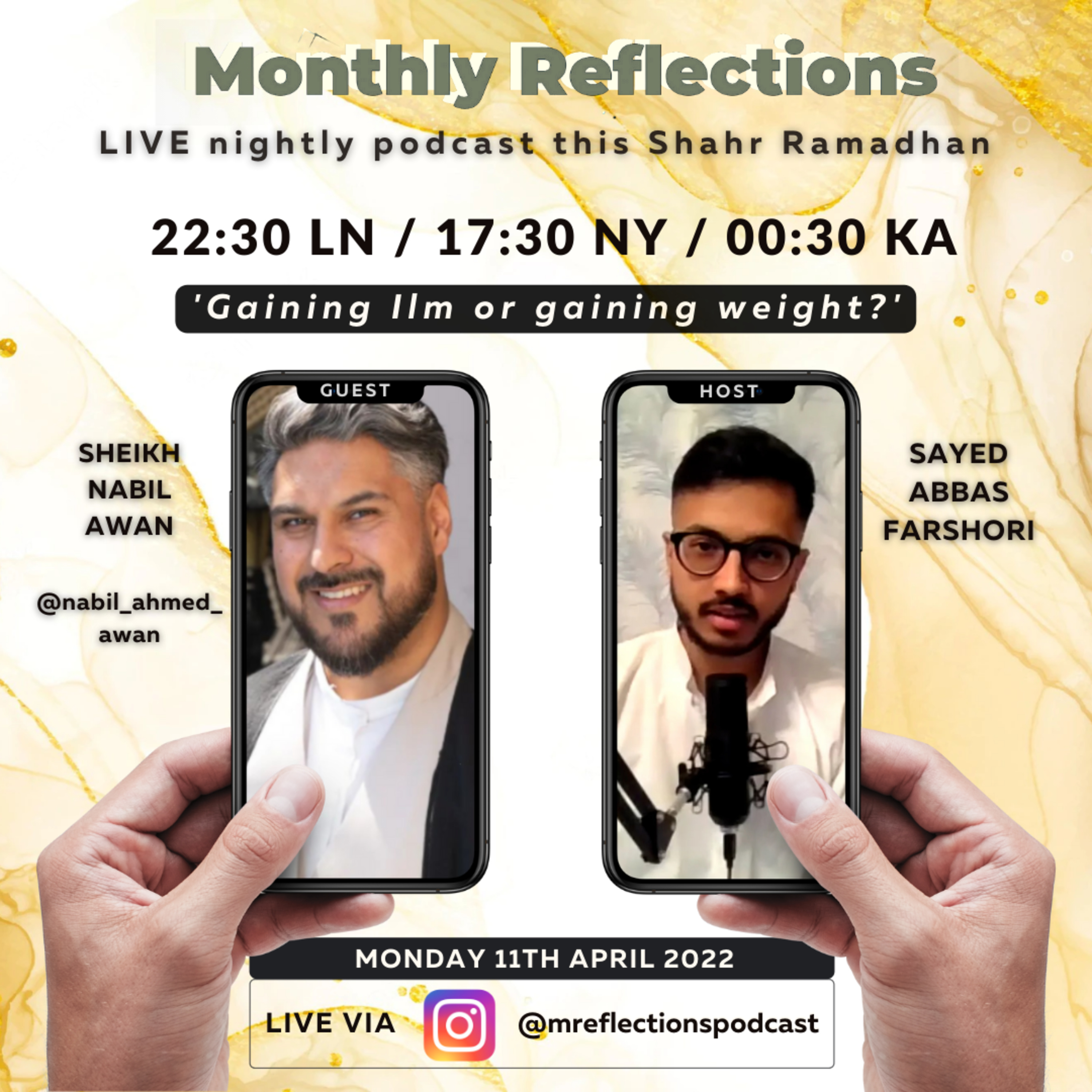Monthly Reflections