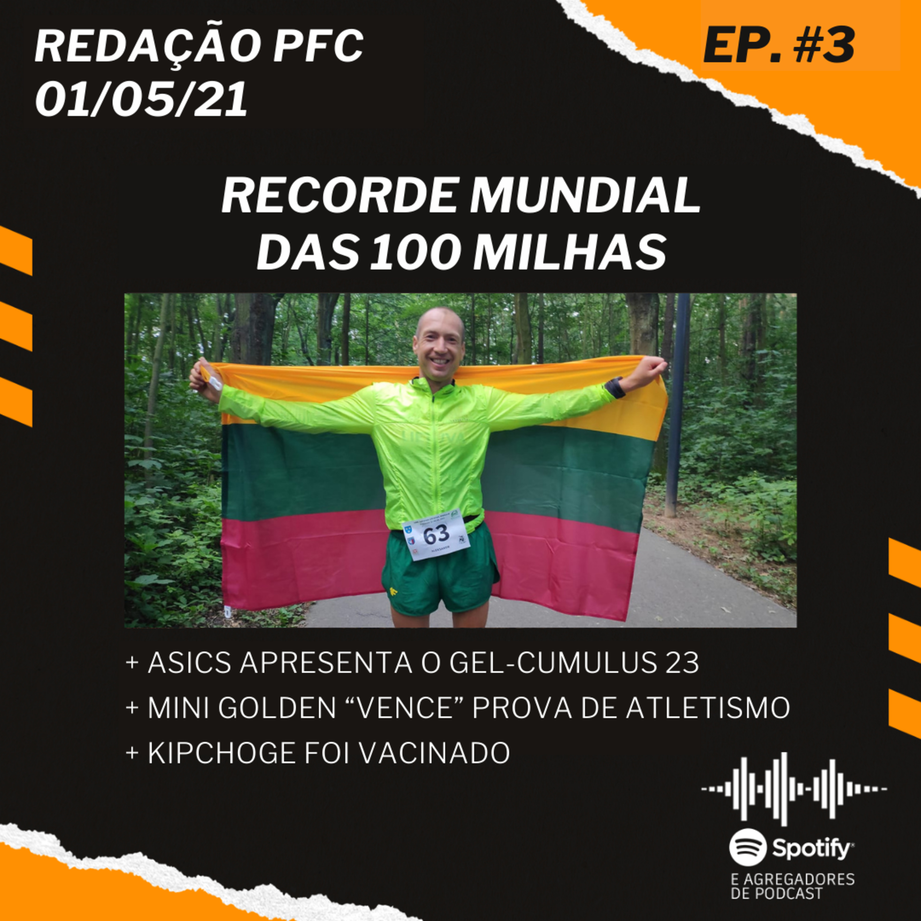 Redação PFC 03 - Recorde das 100 milhas, Gel-Cumulus 23 e cachorrinha campeã episode artwork