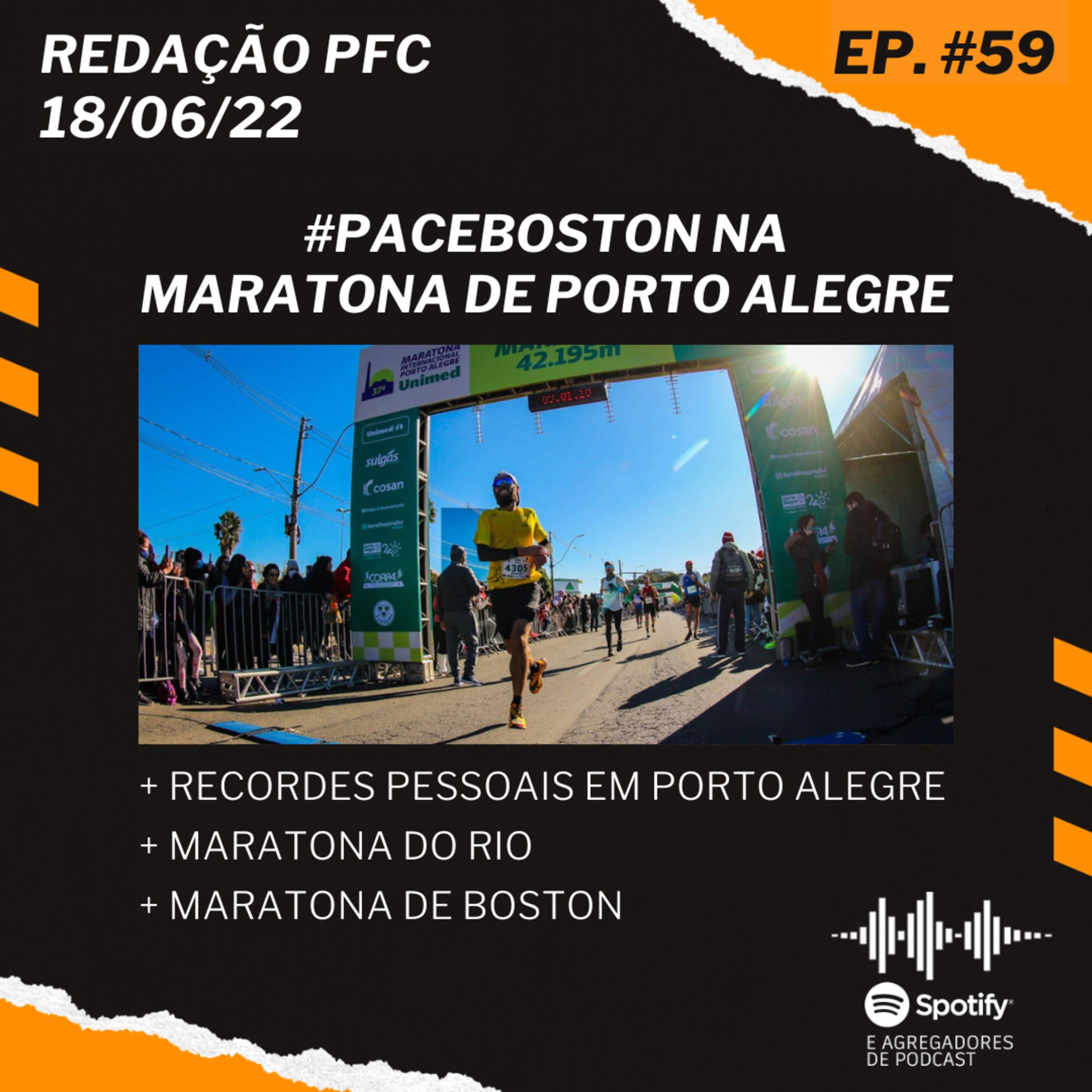 Redação PFC 59 - Saiu o #PACEBOSTON, Maratona do Rio e Maratona de Boston episode artwork