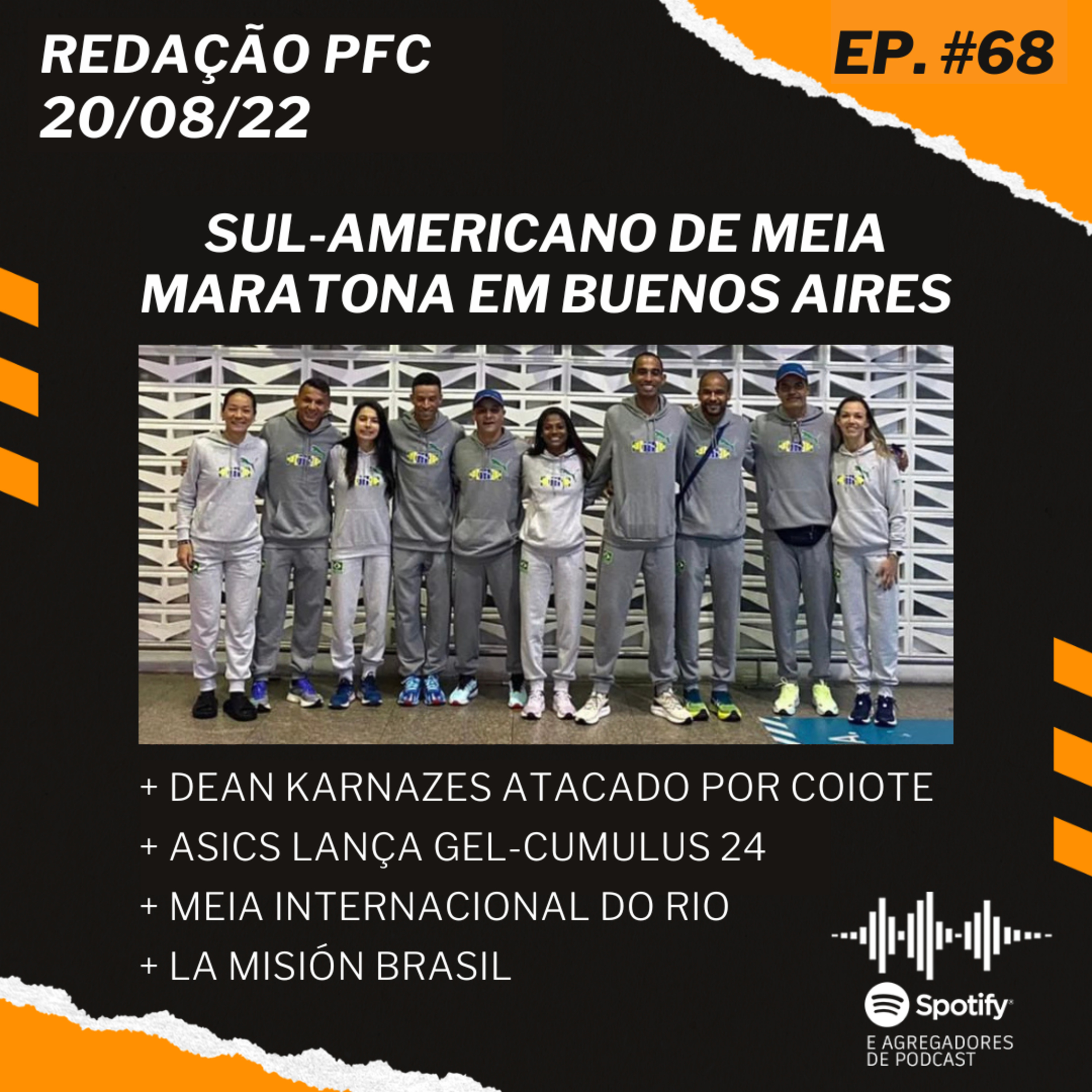 Redação PFC 68 - Sul-Americano de Meia Maratona, Cumulus 24 e Dean Karnazes episode artwork