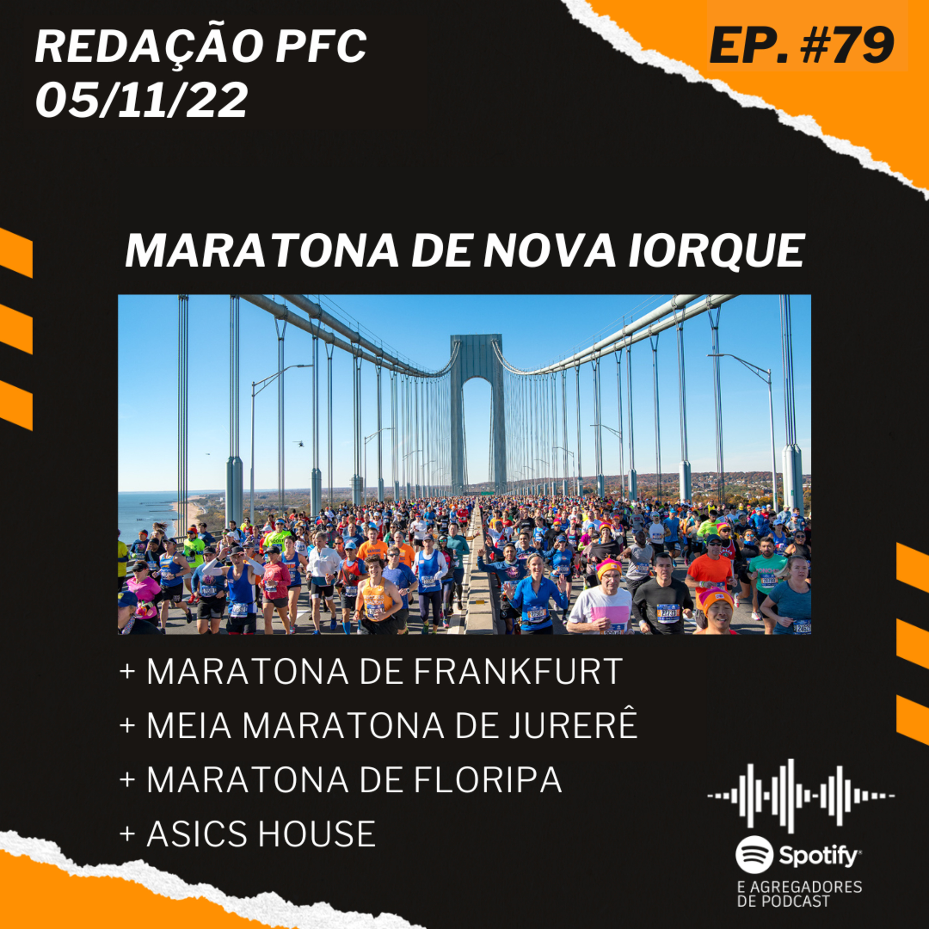 Redação PFC 79 - Maratona de Nova Iorque, Meia Maratona de Jurerê e Maratona de Floripa episode artwork