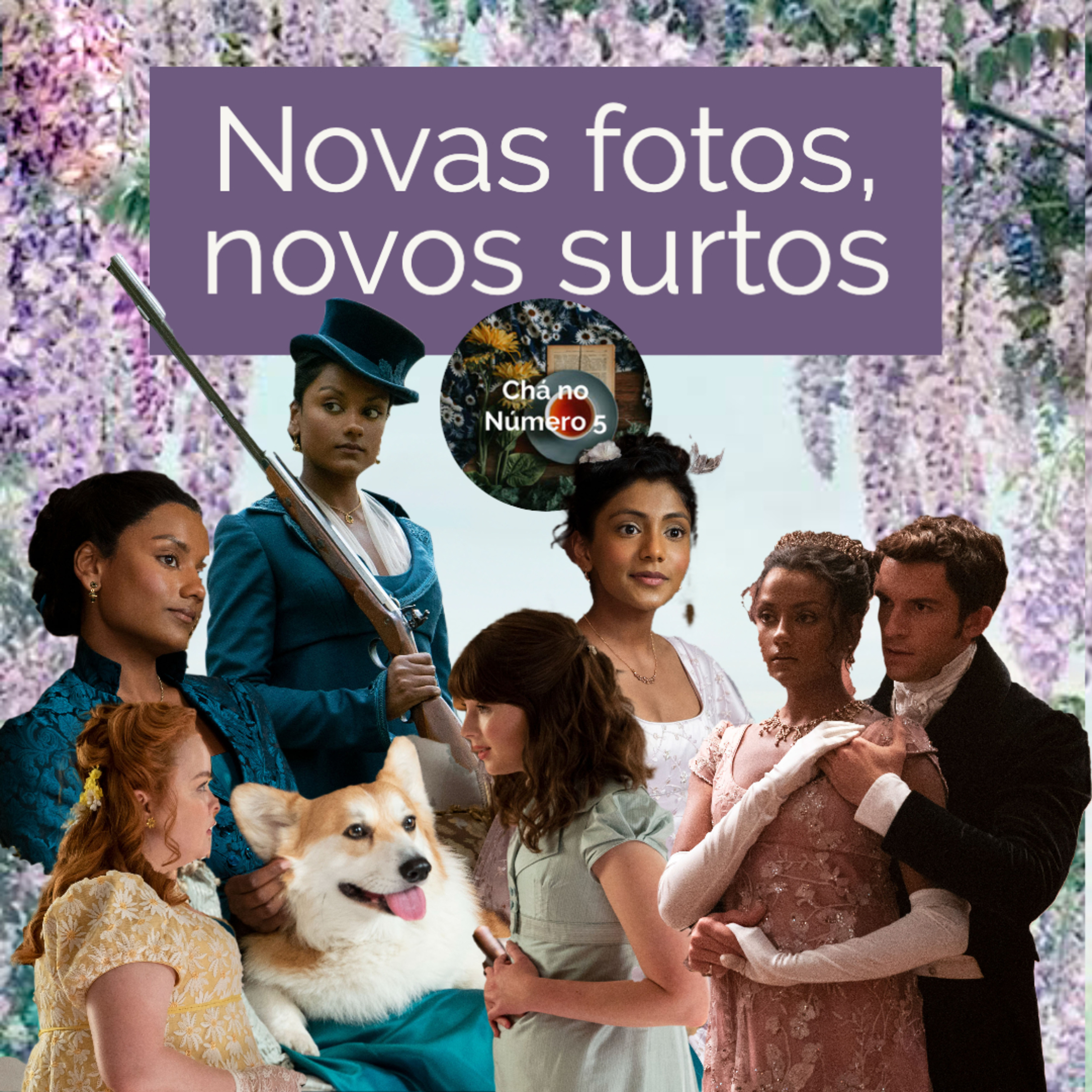 Novas fotos de Bridgerton, novos surtos no fandom!
