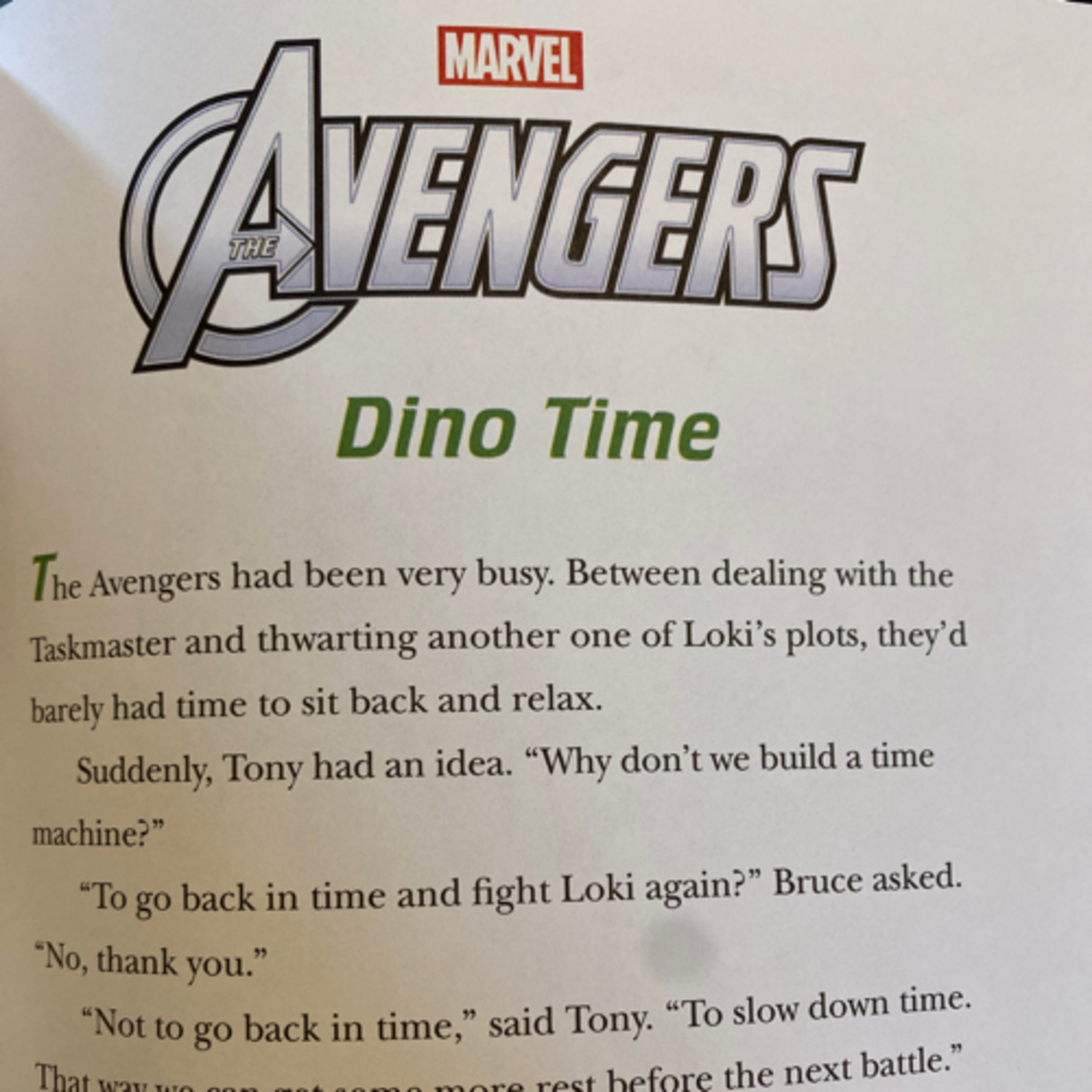 Story time with Philip and Mommy!