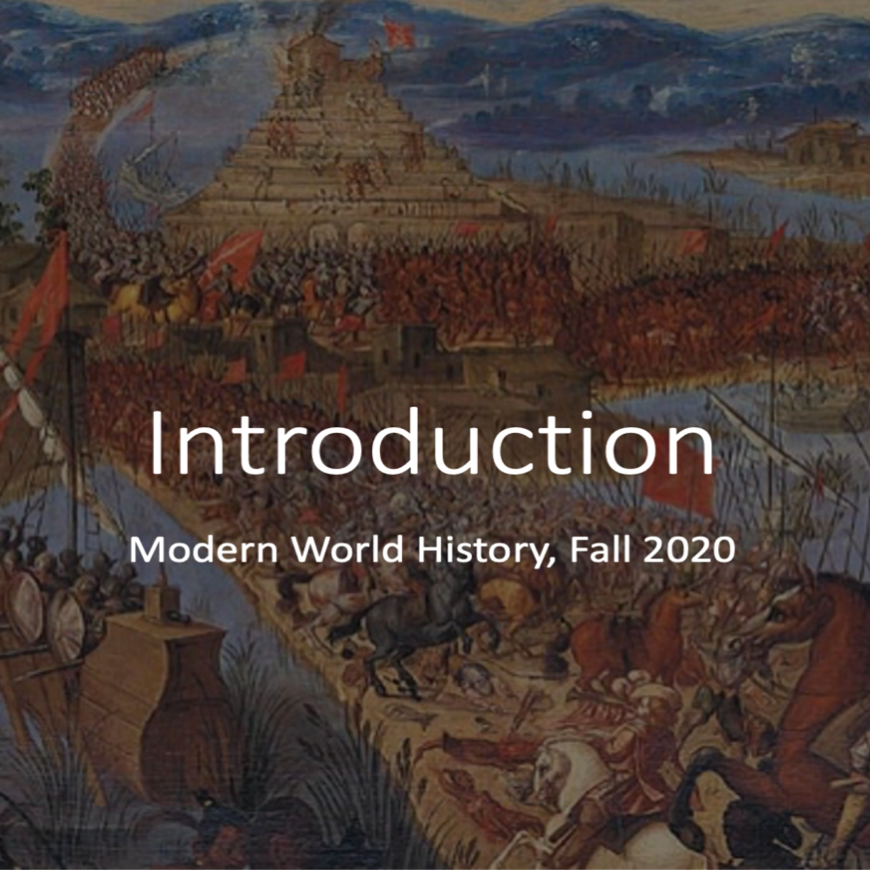 Modern World History Introduction episode artwork