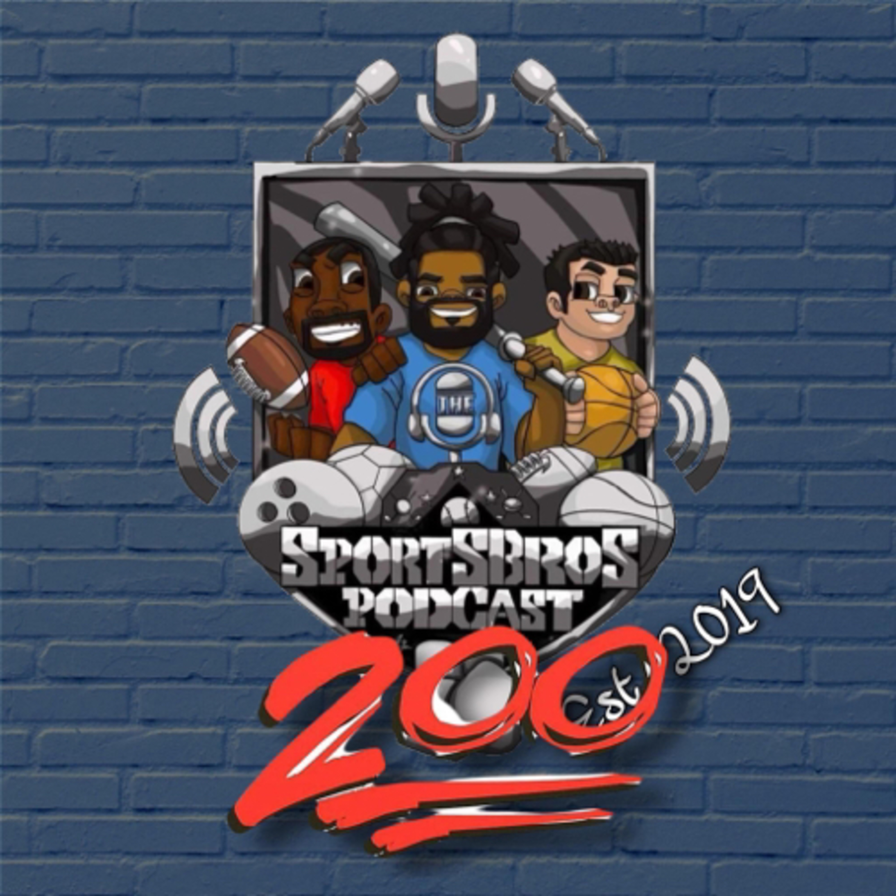 Episode 200 SportsBros Top 5 | Jalen Hurts Gets PAID | NBA Playoffs and More  episode artwork