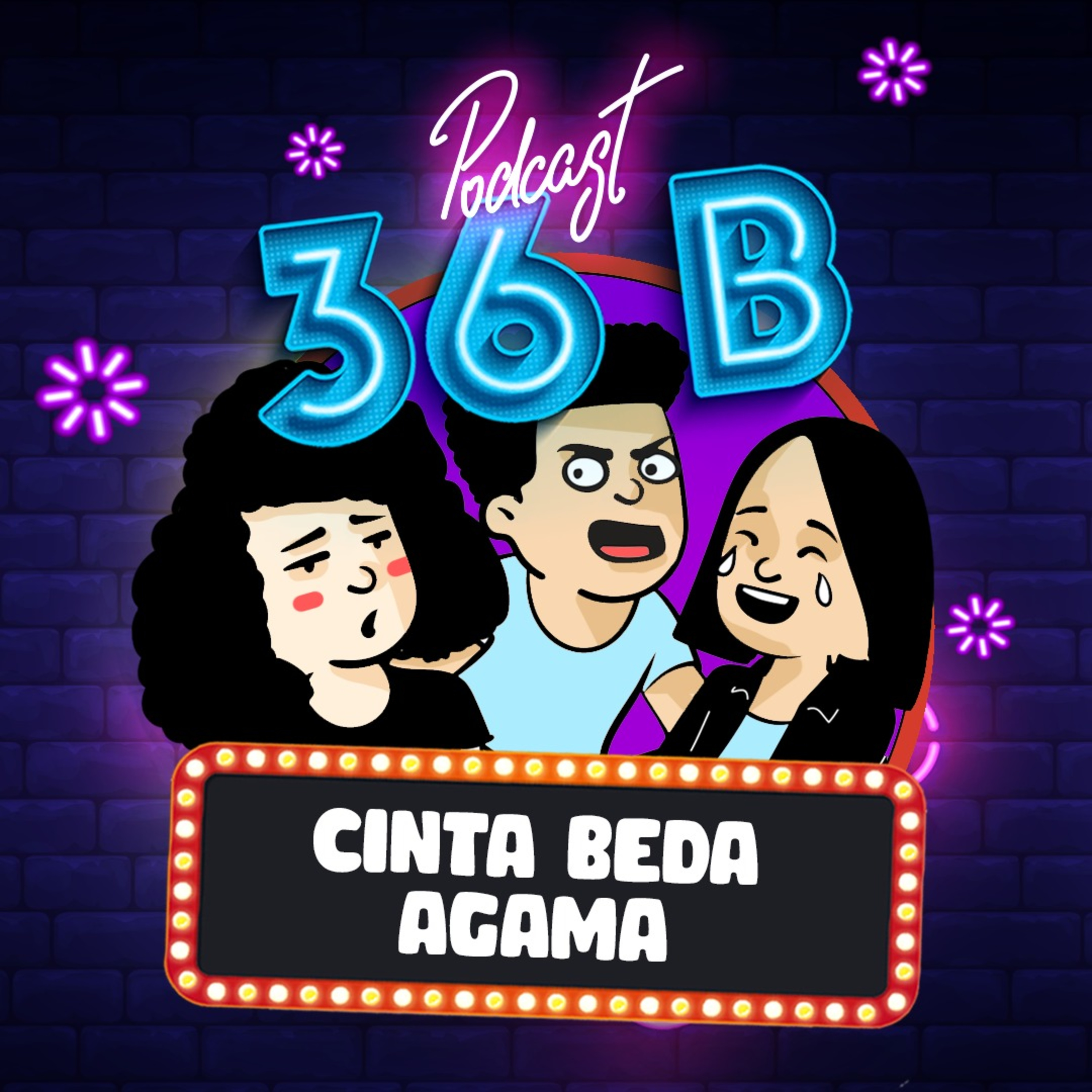 36B (3 orang 6 Bibir)