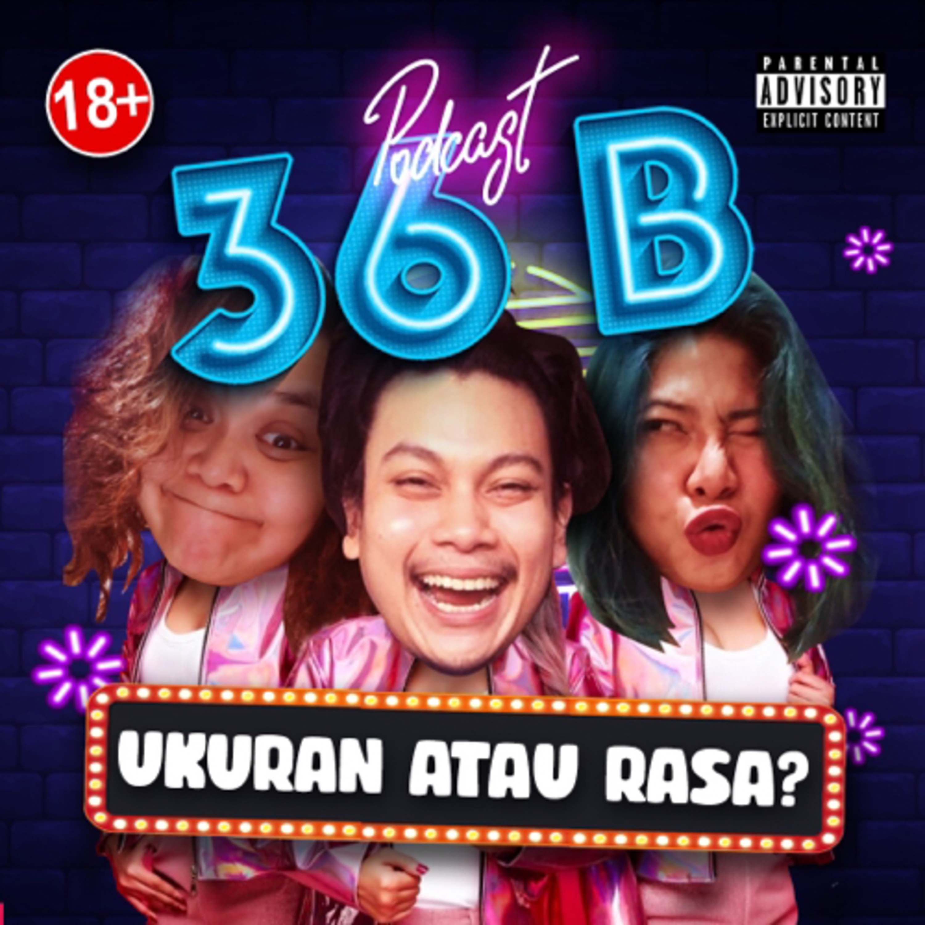 36B (3 orang 6 Bibir)