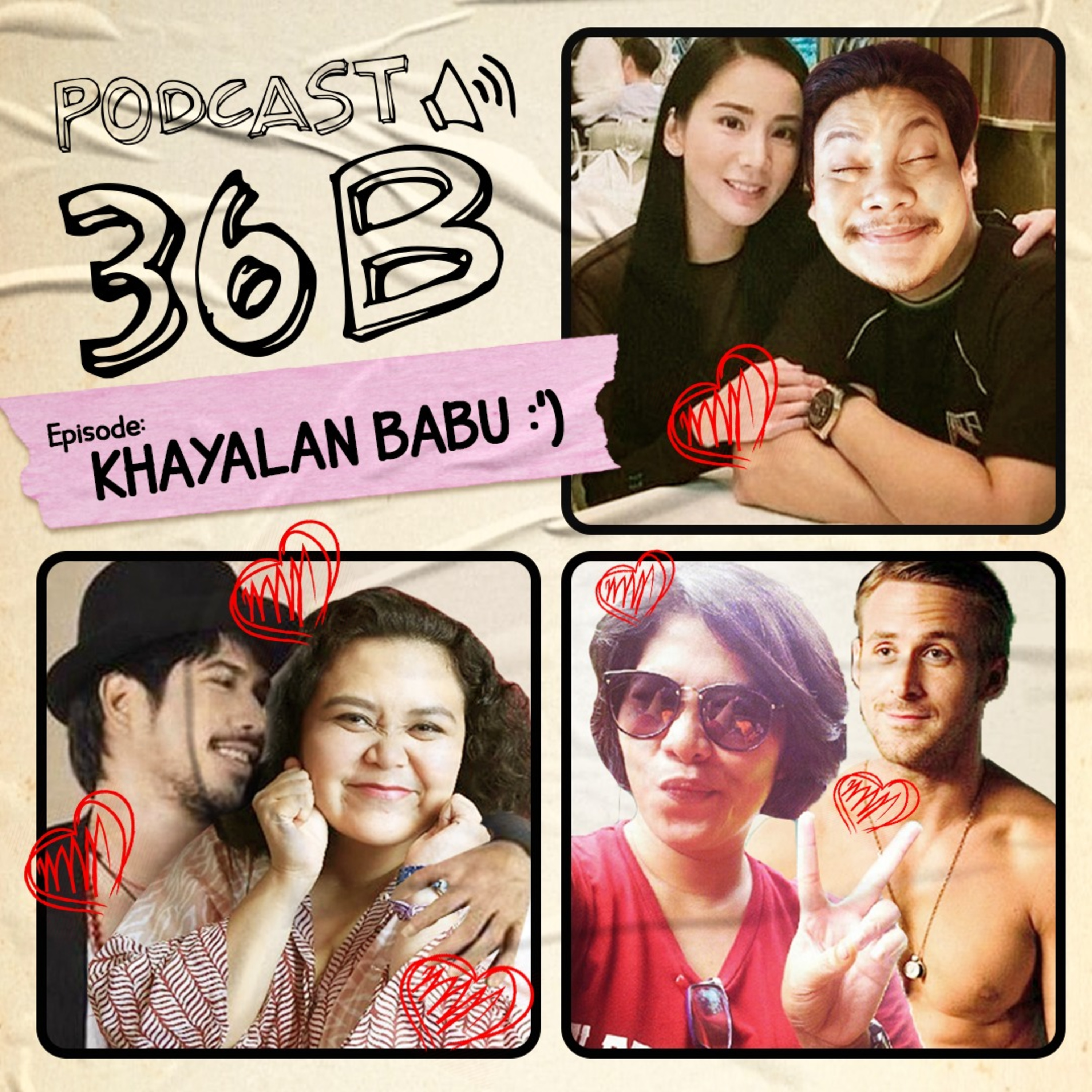 36B (3 orang 6 Bibir)