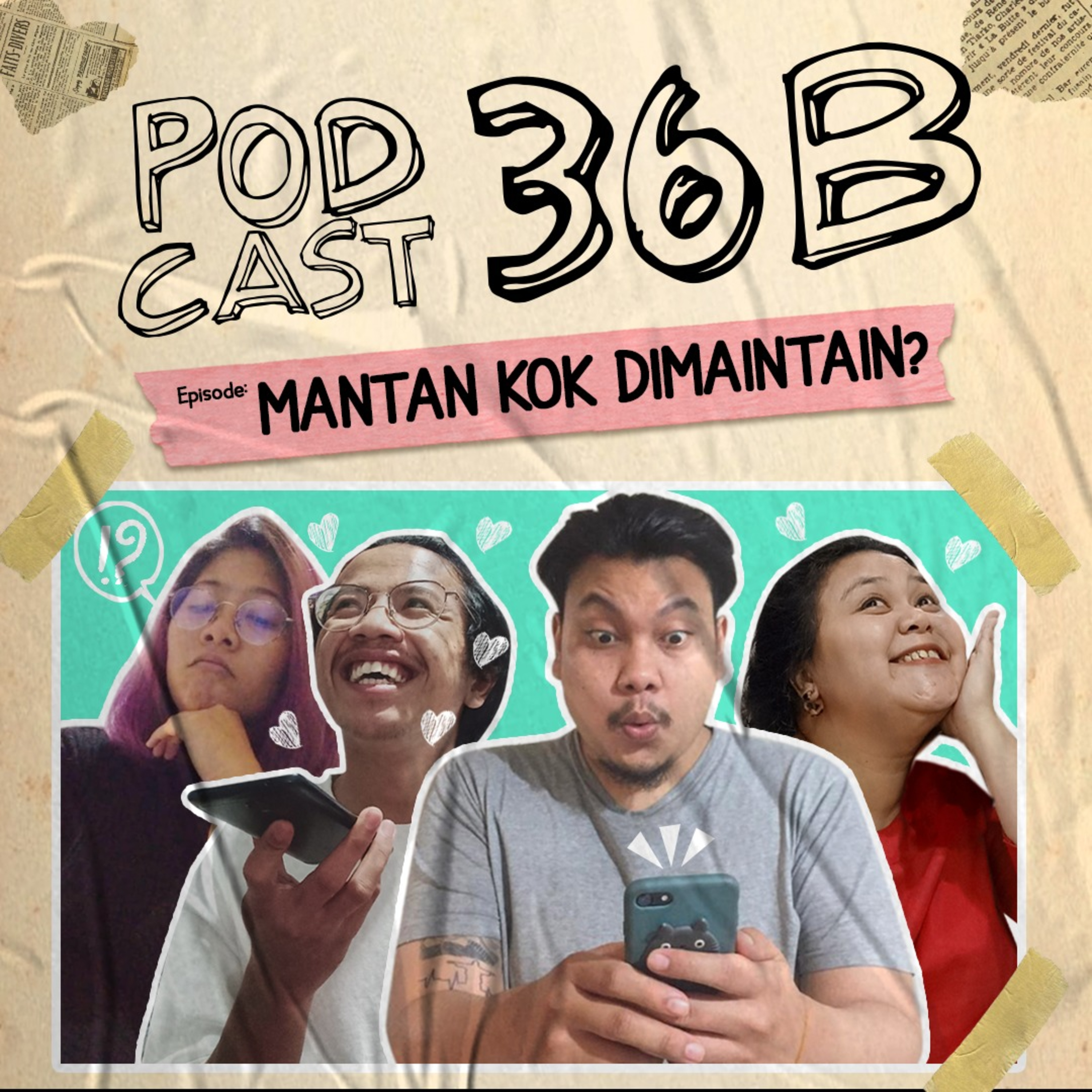 36B (3 orang 6 Bibir)