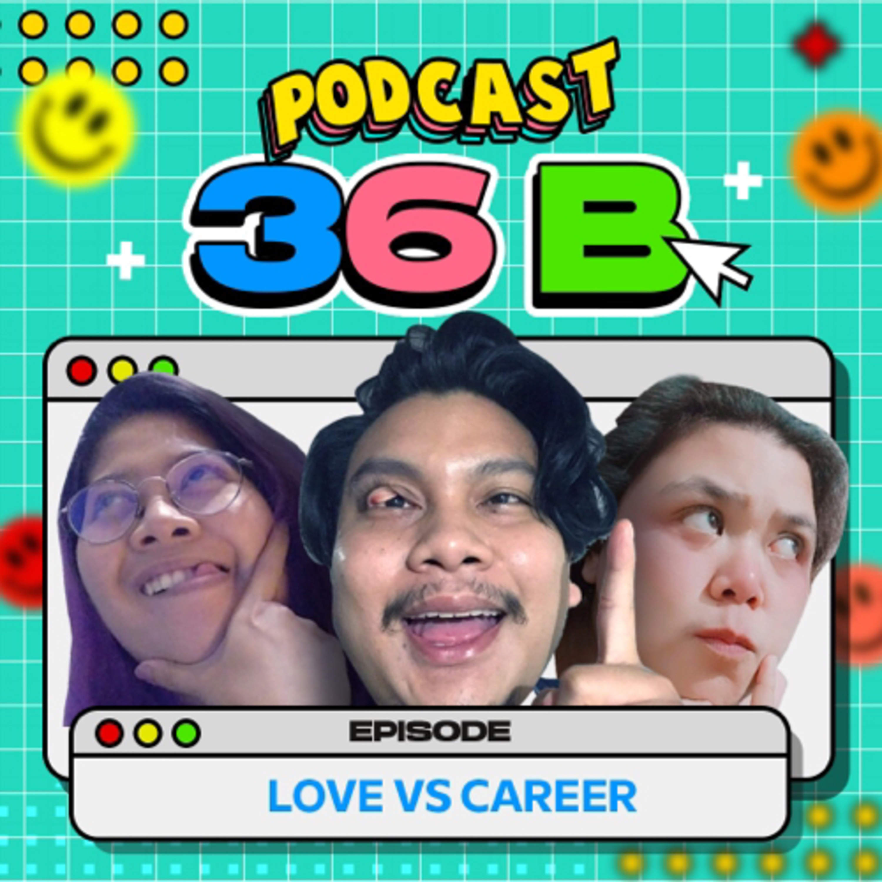 36B (3 orang 6 Bibir)