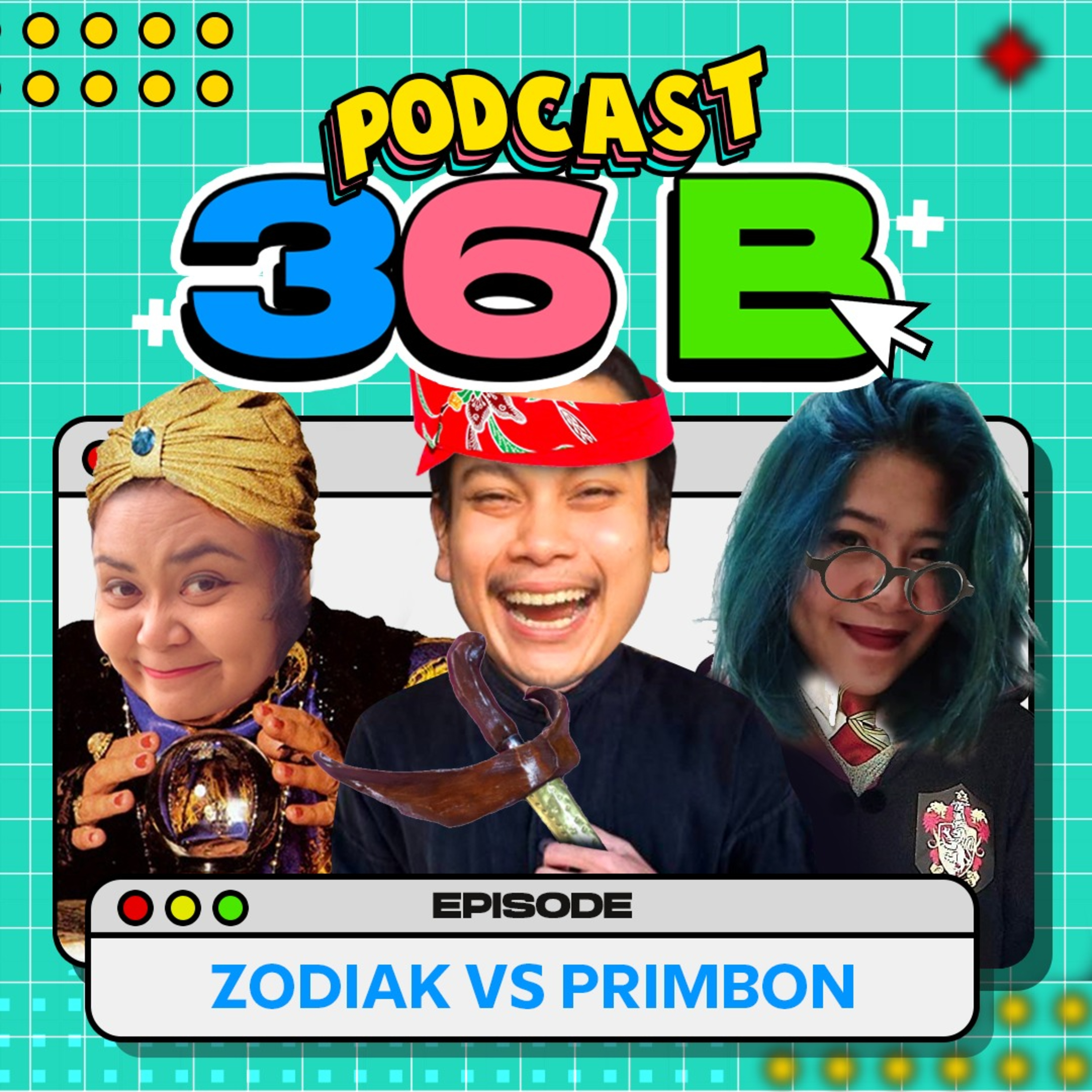 36B (3 orang 6 Bibir)