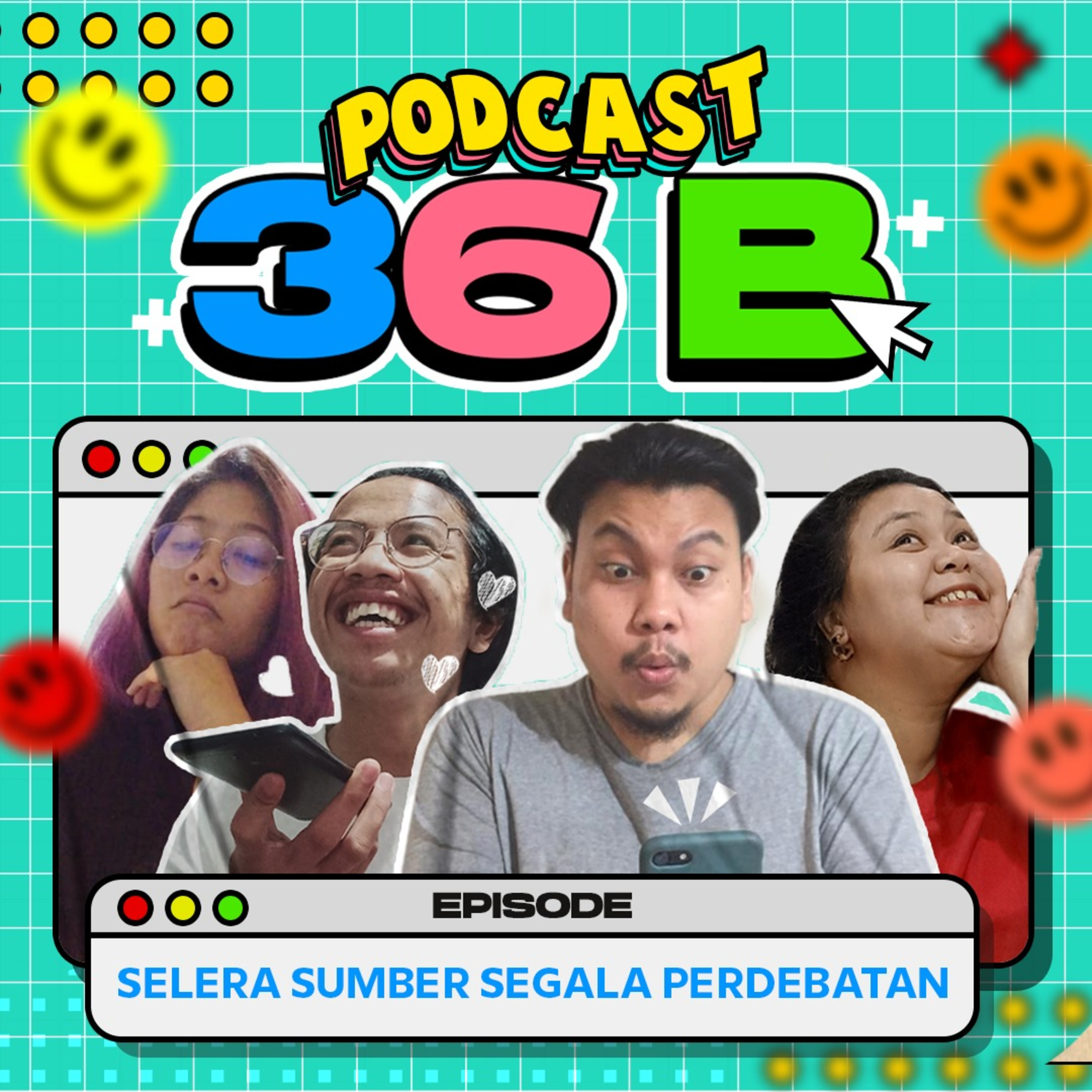 36B (3 orang 6 Bibir)