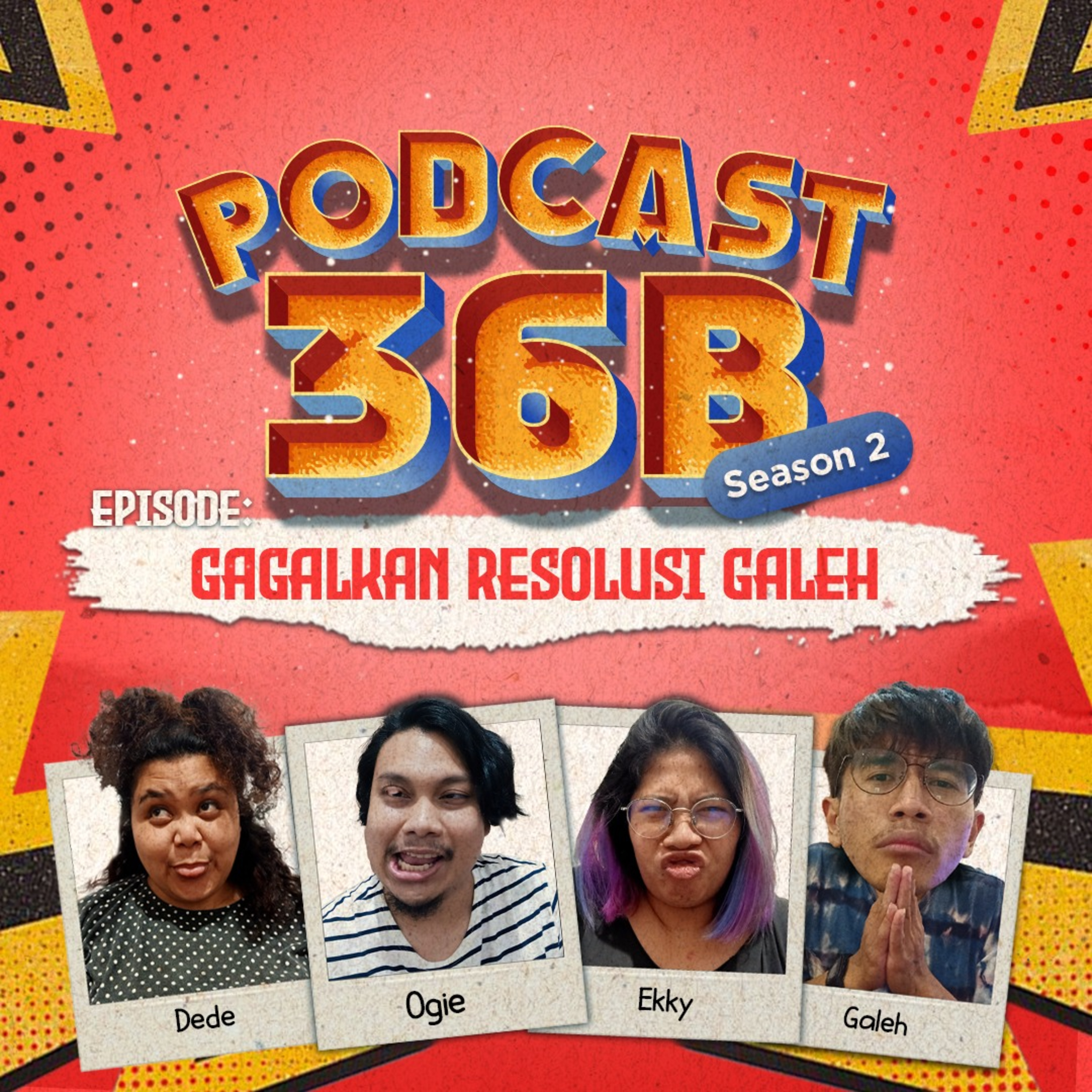 36B (3 orang 6 Bibir)